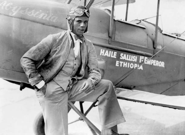 Harlem s Black Eagle may enter London-Melbourne Air Race as Debona .. Old Photo