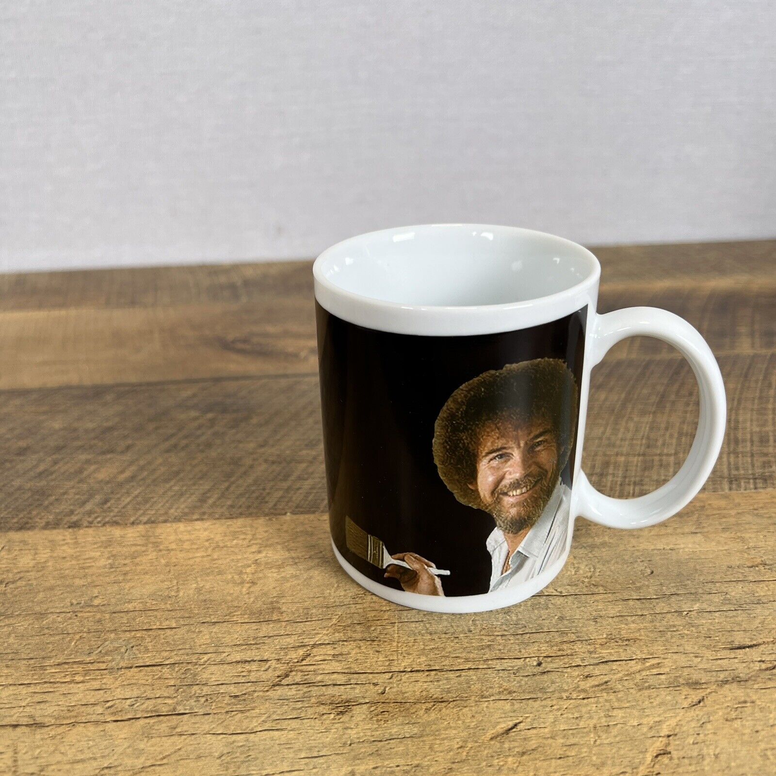 Bob Ross \'Self Painting Mug\' Heat Changing Coffee Tea Cup Mug NEW