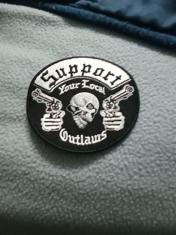 Support Your Local Outlaws patch - rare