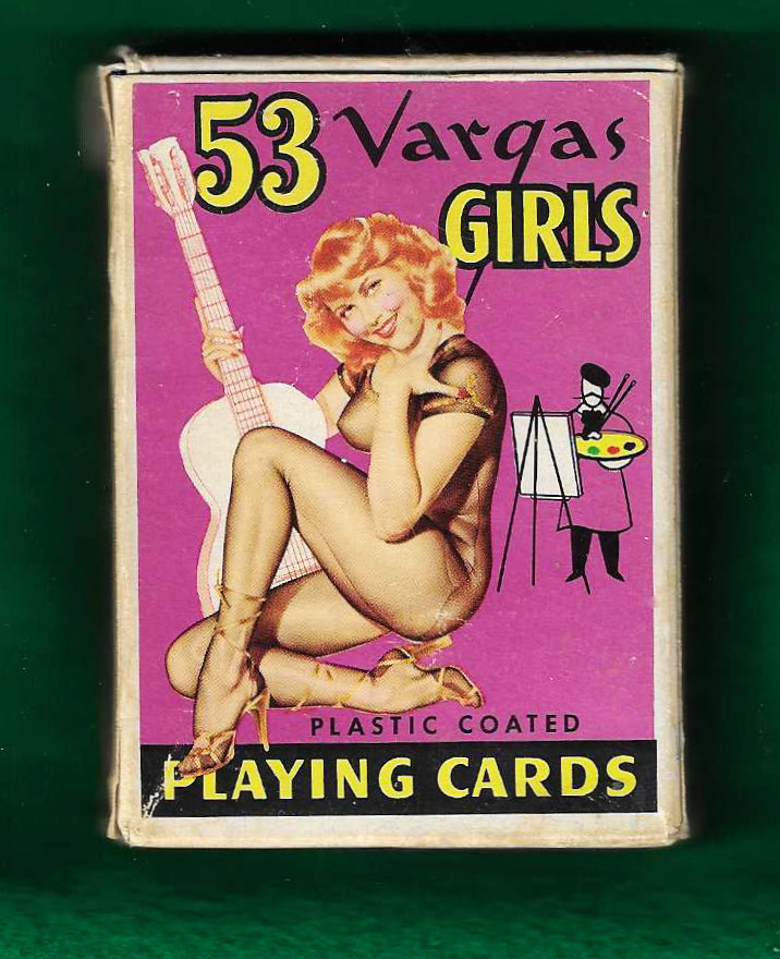 Vintage ALBERTO VARGAS 54 Mint Pinup Playing Cards Deck 1940's Esquire Paintings