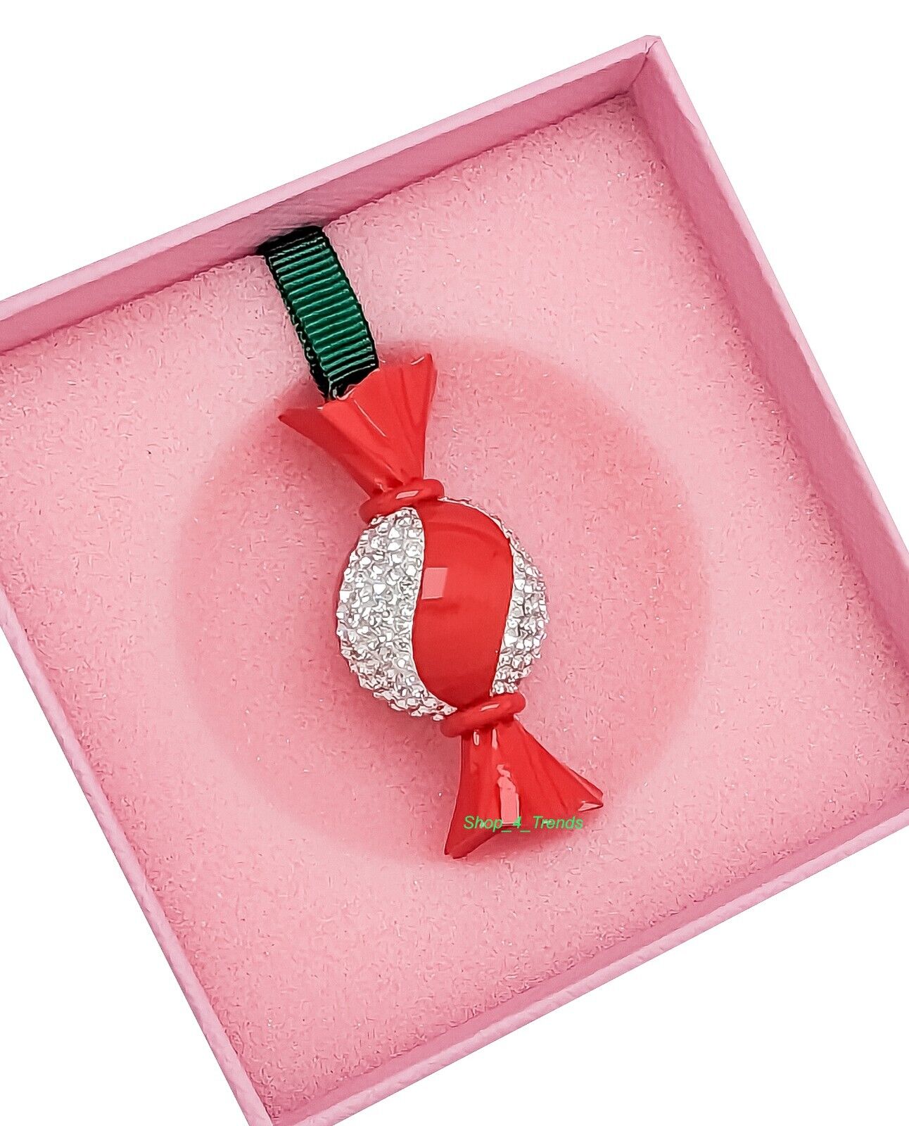New Genuine SWAROVSKI 5655439 Crystal Holiday Cheers Festive Candy Ornament