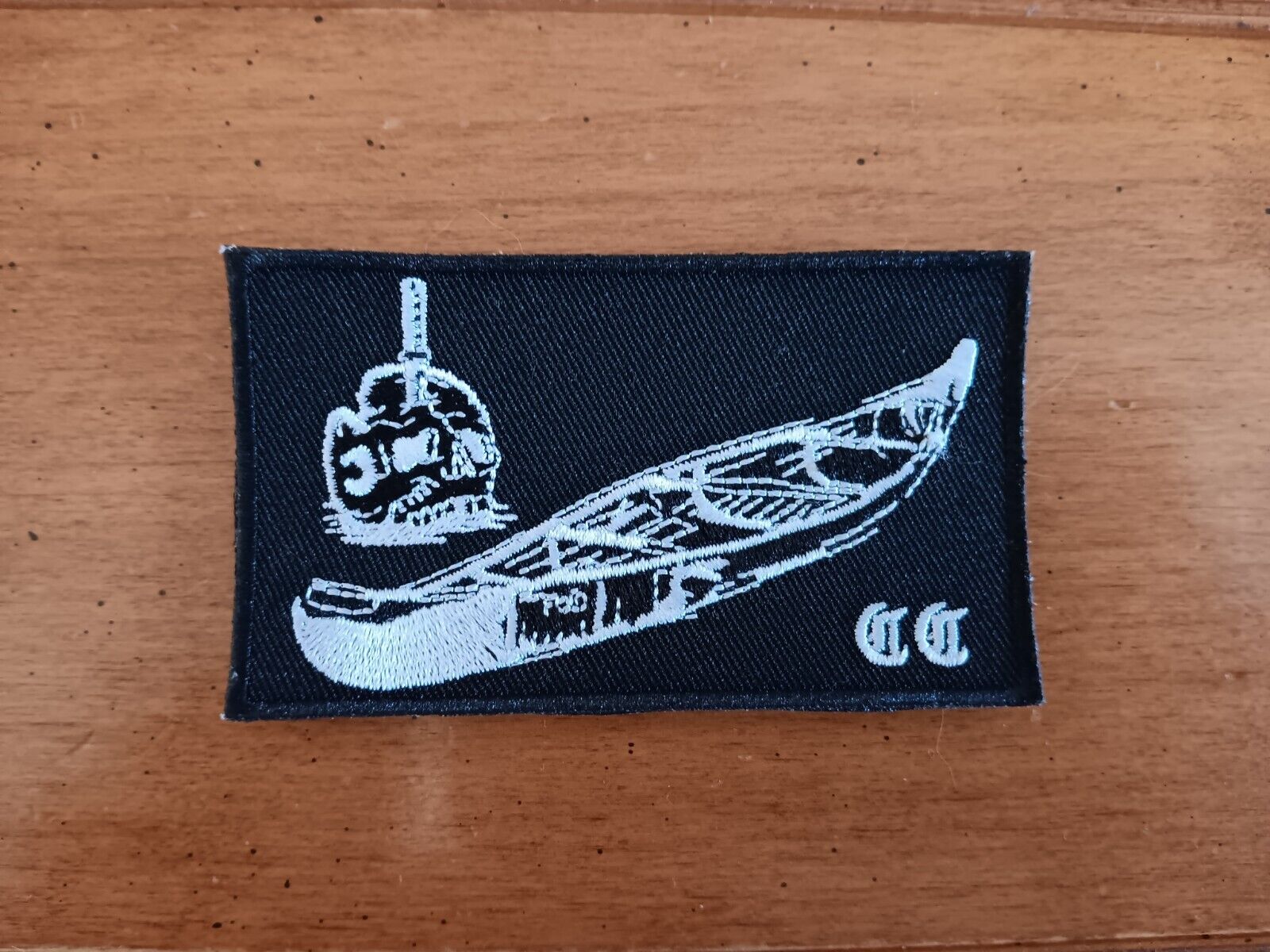 Forward Observations Group Canoe Club Patch Black 2x3