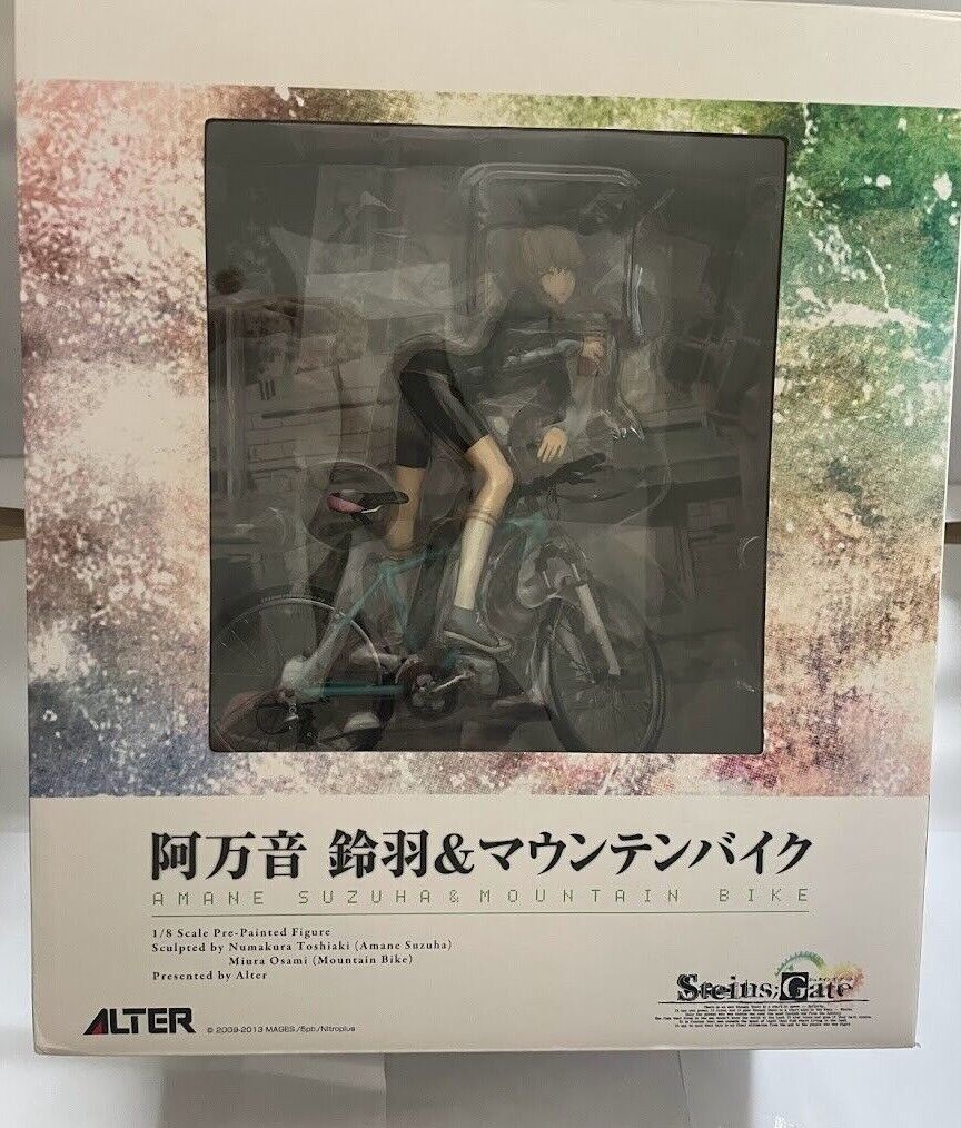 ALTER STEINS;GATE Suzuha Amane & Mountain biking 1/8 Scale Figure