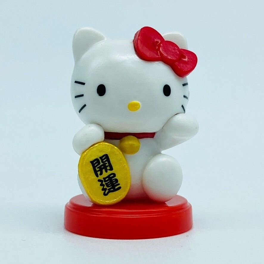 Hello Kitty Beckoning Lucky Cat Mini Figure Sanrio 2020 JAPAN Anime Kawaii
