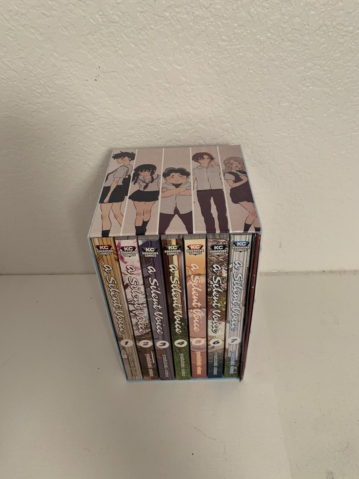 A Silent Voice Manga Box Set English Vol 1-7 Extras Included