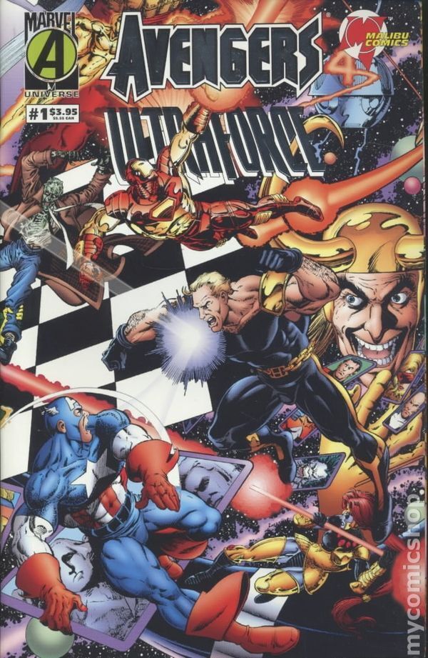 Avengers Ultraforce #1 FN/VF 7.0 1995 Stock Image