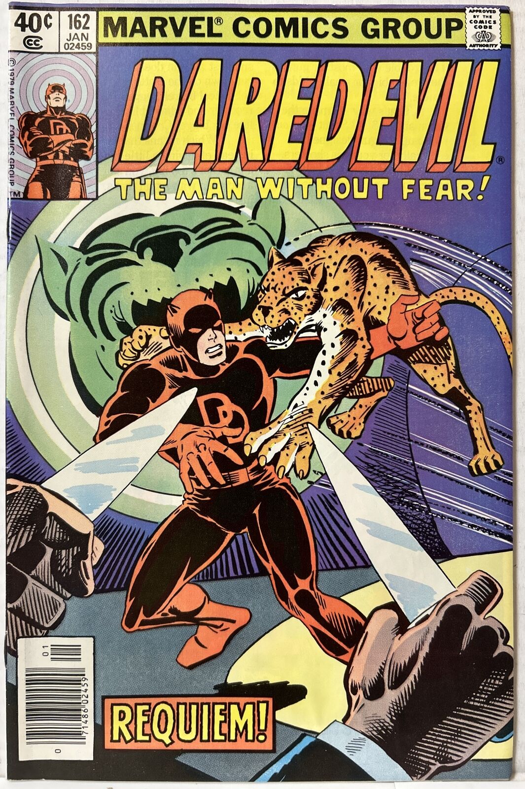 Daredevil #162 Newstand 1979  Ditko Cover Fine+