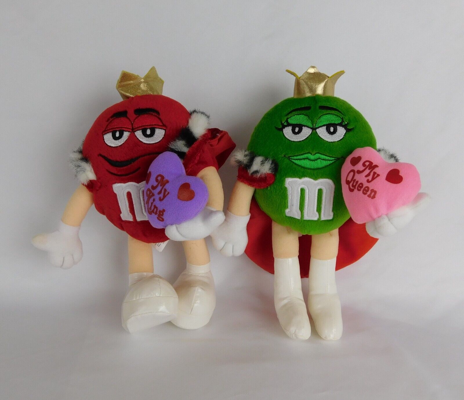 M&Ms Valentine\'s Day Red & Green Character Plush