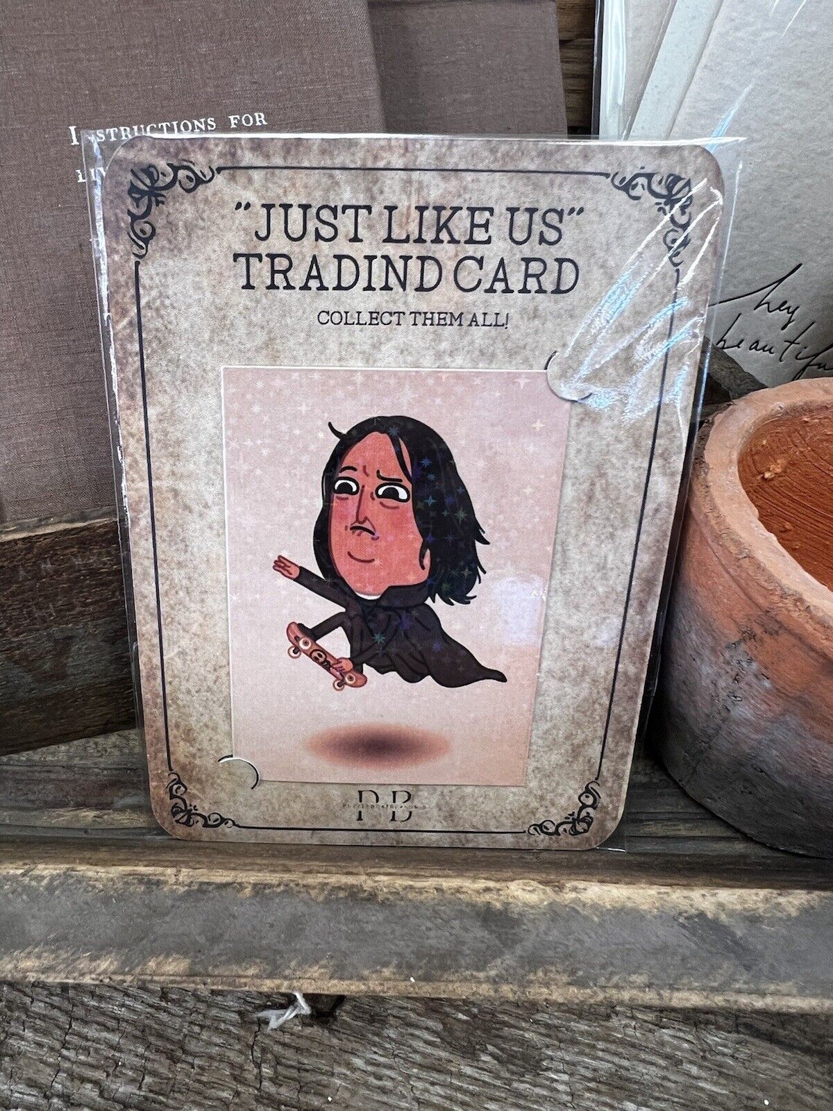 Harry Potter Professor Snape Trading Card ~ Sorcerer\'s Stone Rare Collectible