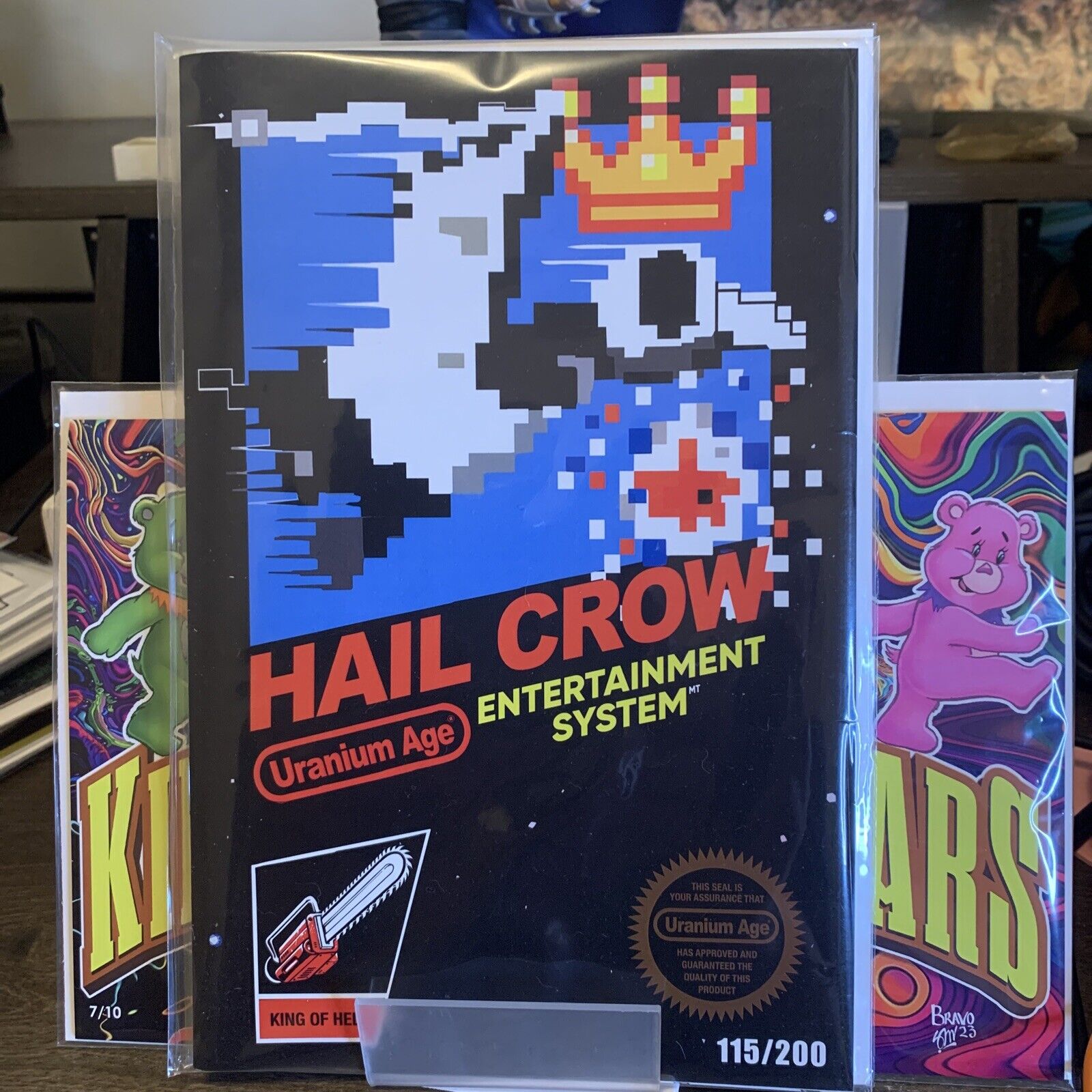 Hail Crow King-of-Hell #1 Javon Jordan Duck Hunt Homage Nintendo Ltd 115/200 NM