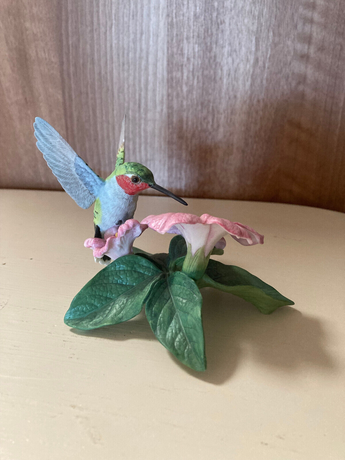 1998 Lenox Hummingbird Figurine Collectible Porcelain Garden Birds Series