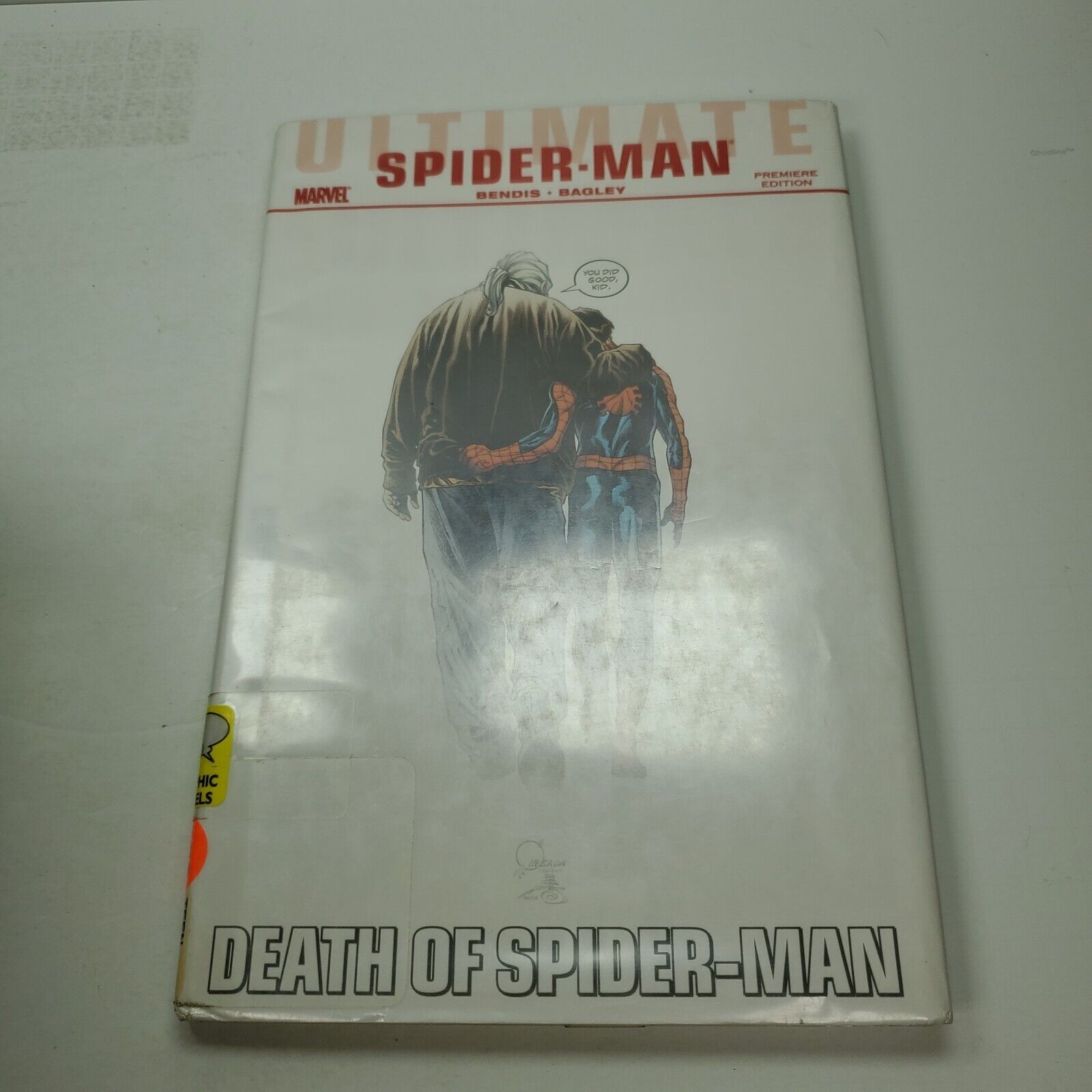 Ultimate Premiere Edition Death of Spider-Man (2011, Hardcover) Ex Library