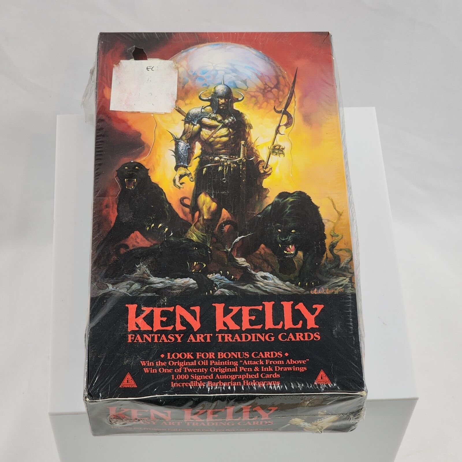 Ken Kelly Fantasy Art Trading Card Box Sealed OOP 36 Packs 1992 FPG Cards Auto