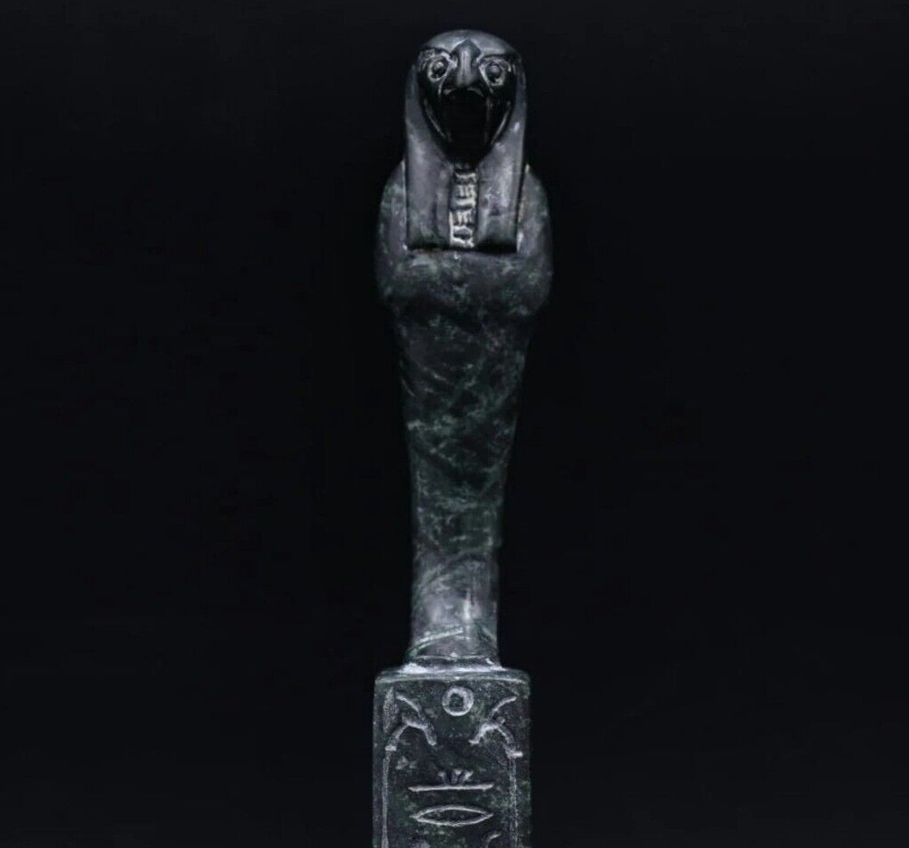 UNIQUE Ancient Egyptian Antique Statue Horus God Sky Rare Pharaonic Falcon Bc