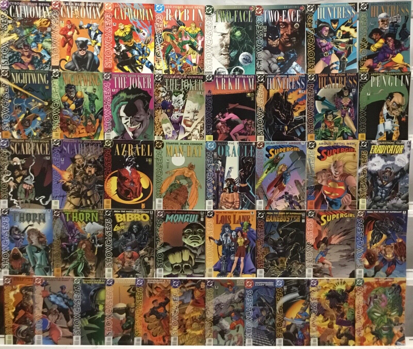 DC Comics - Showcase ‘93 ‘94 ‘95 ‘96 - Missing in Bio