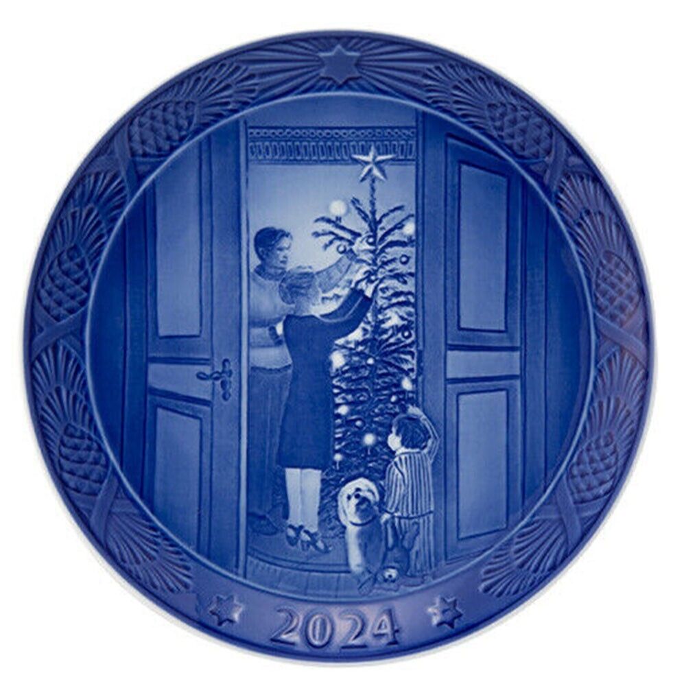 2024 Royal Copenhagen Christmas Plate | NEW IN BOX | FACTORY FIRST DENMARK