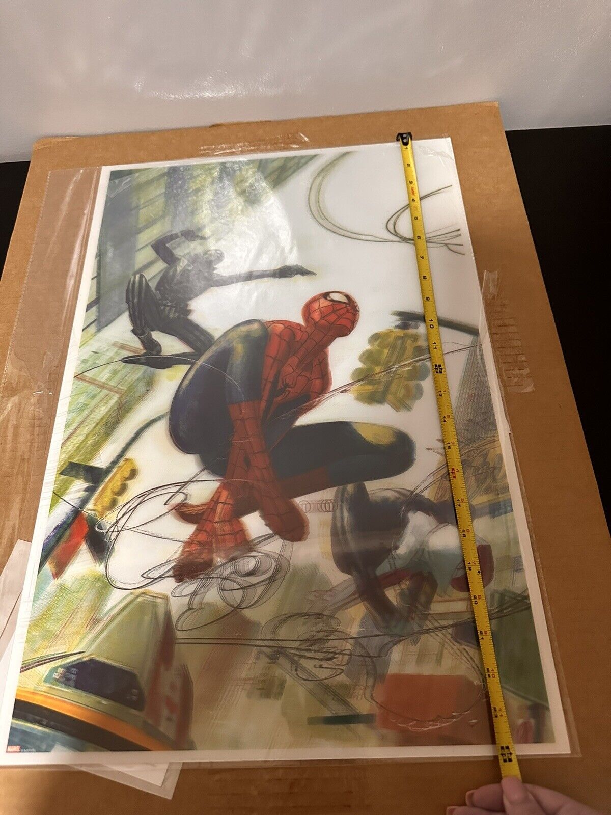 Spider-Man Spider-Geddon #0 3D Lenticular - Julian Totino - Bottleneck Gallery.