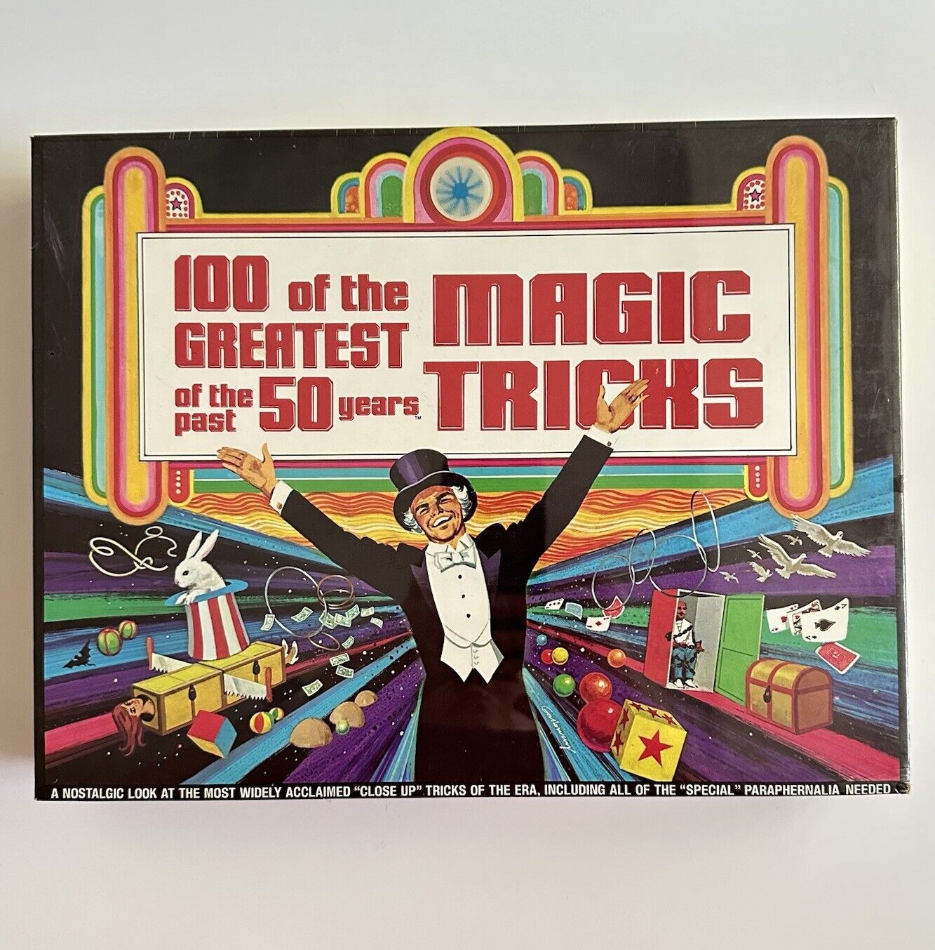 100 Of The Greatest Magic Tricks of The Past 50 Years Magic Tricks Kit NEW