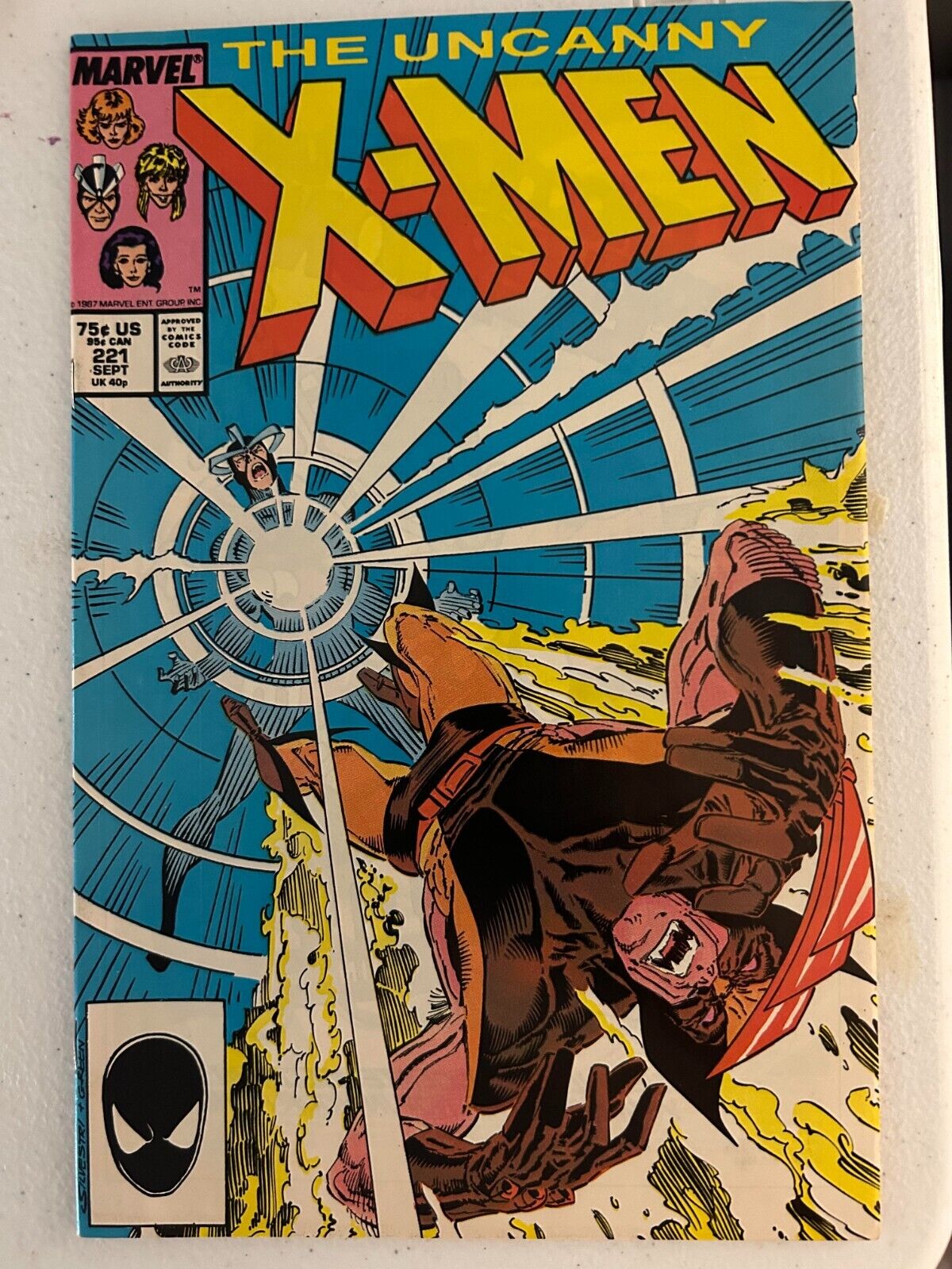 The Uncanny X-Men #221  1st App Of Mr. Sinister Marvel Comics 🔑