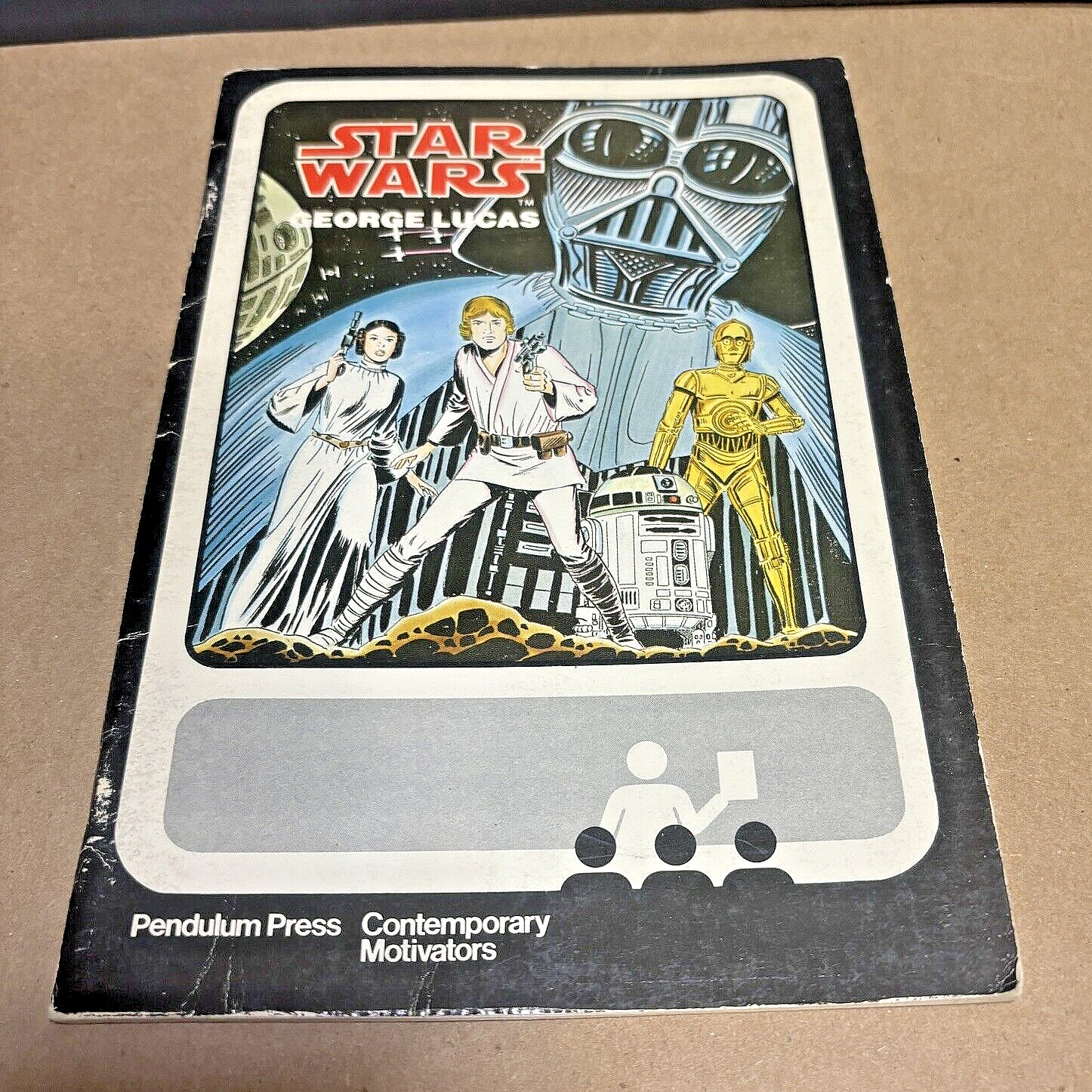 Star Wars Contemporary Motivators George Lucas B&W Comic 1978 Pendulum Press
