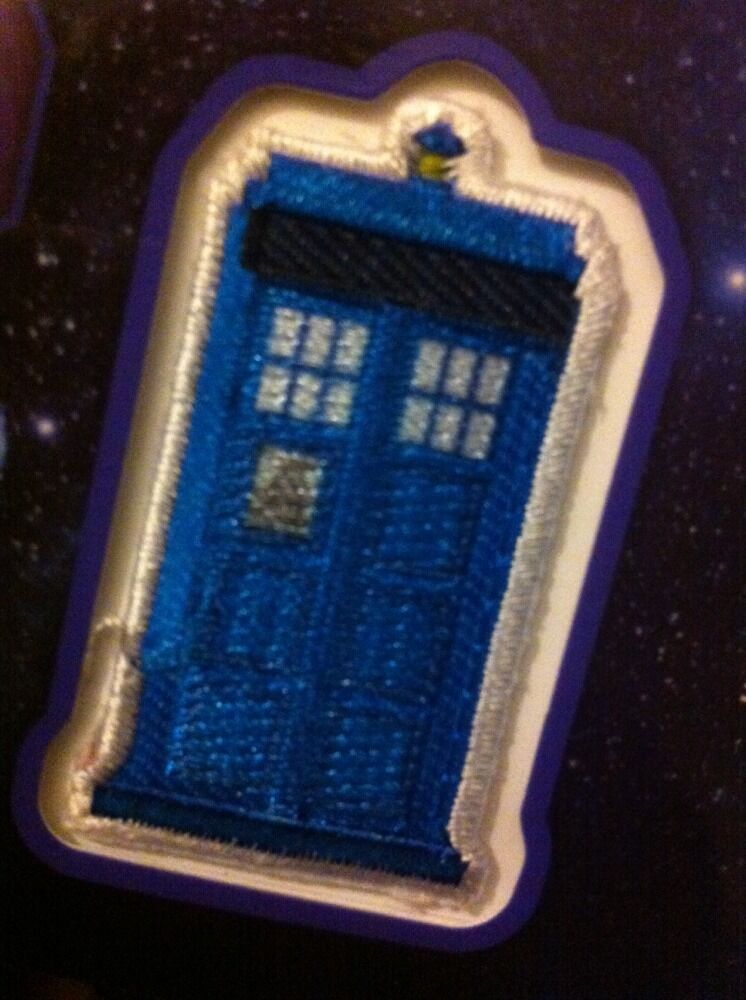 TOPPS 2015 Dr  Who TARDIS PATCH CARD ERROR CARD-VARIANT-Rare ONE OF A KIND ERROR