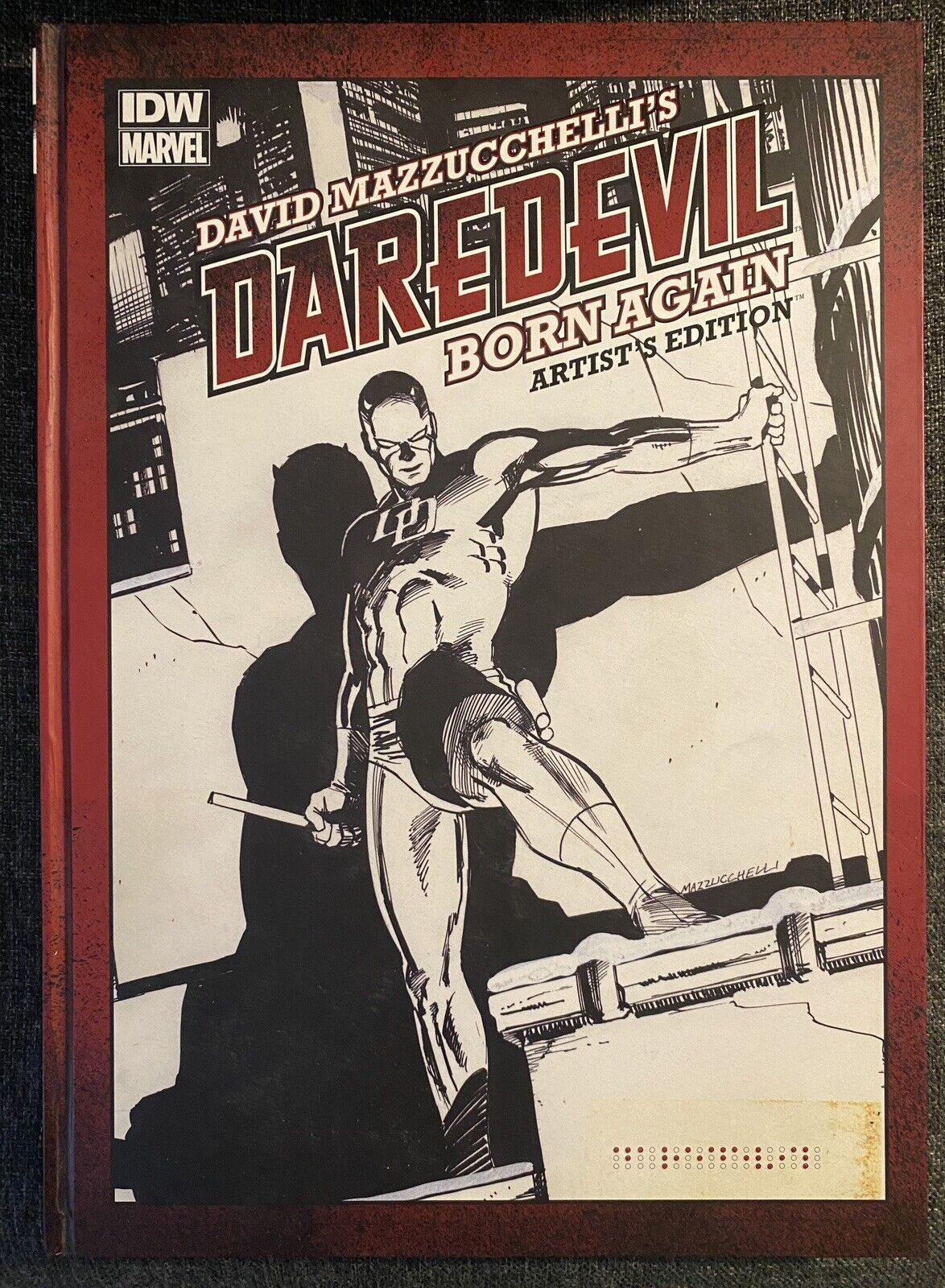 Daredevil: Born Again - Artist’s Edition #1 (IDW Publishing) Hardcover