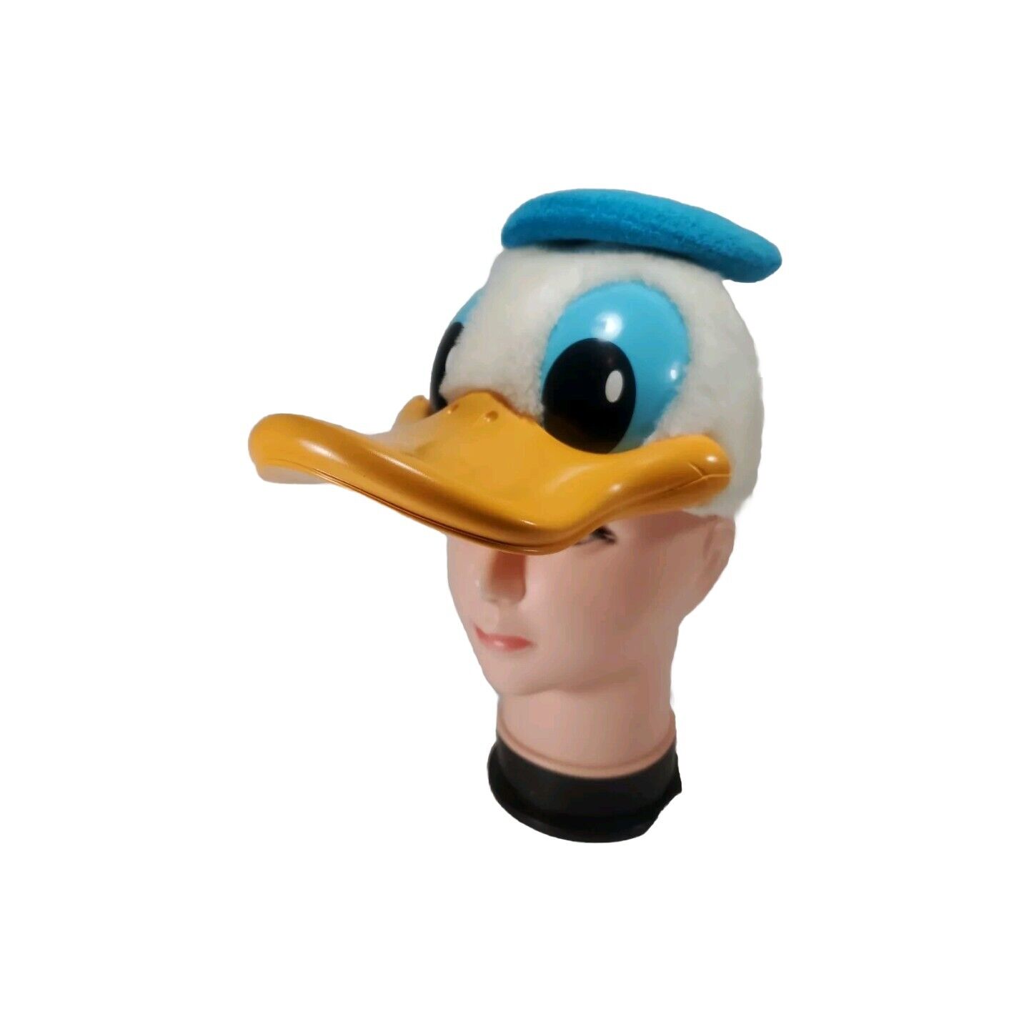 Vintage 80's Donald Duck Hat Disney Character Fashions Head Snapback USA Made