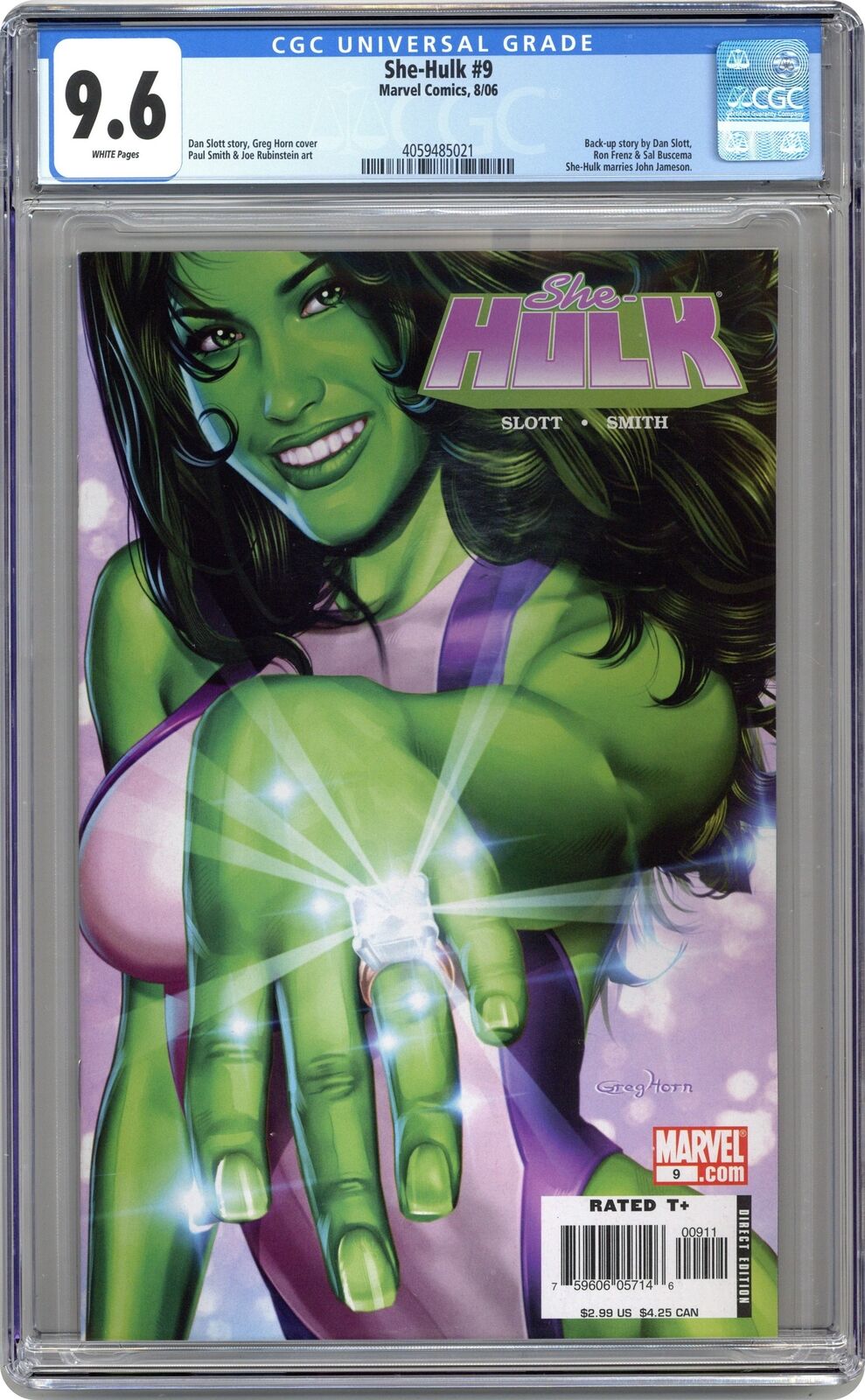 She-Hulk #9 CGC 9.6 2006 4059485021