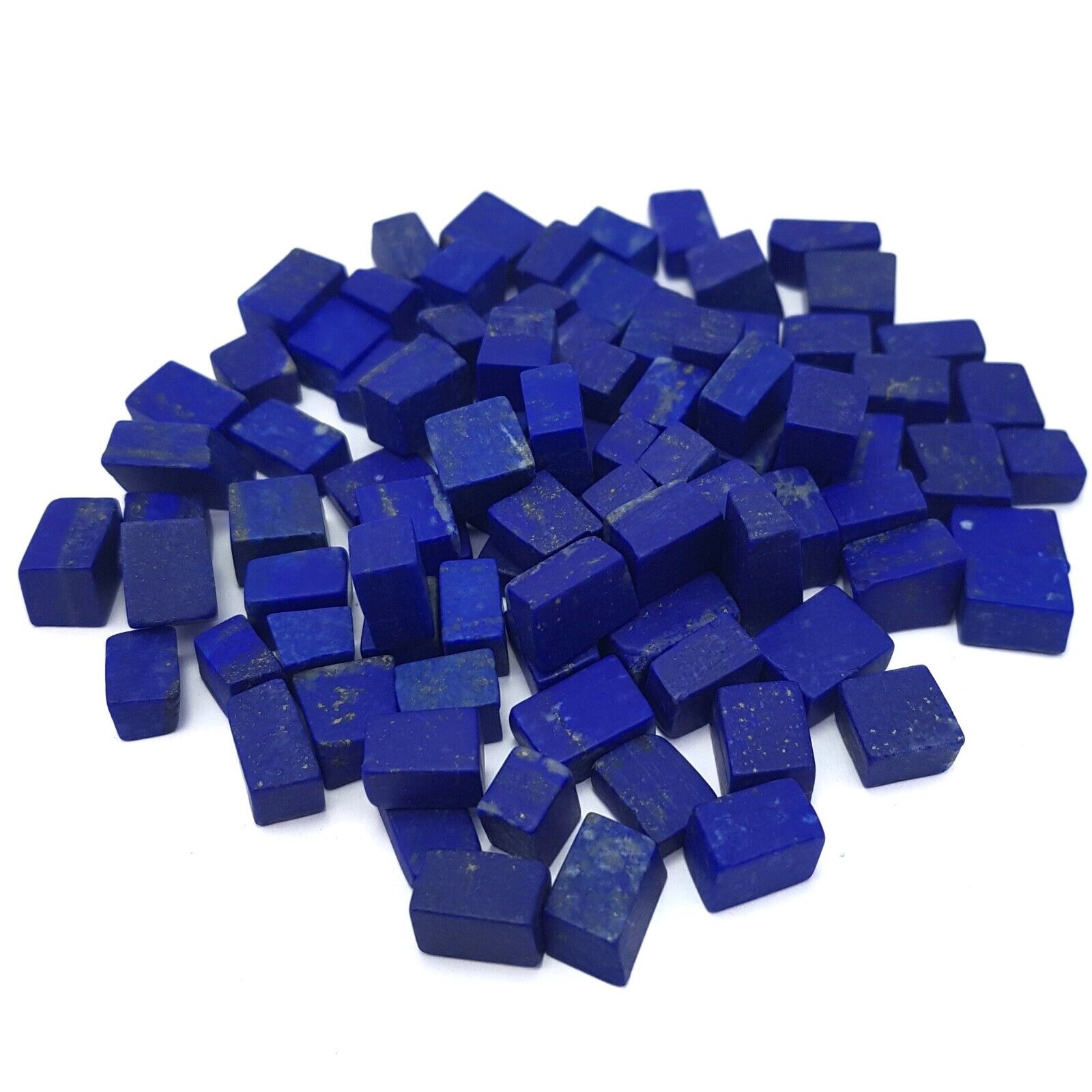 100g, Best Quality Lapis Lazuli Small Cubes, Lapis Lazuli Cubes For Jewelry