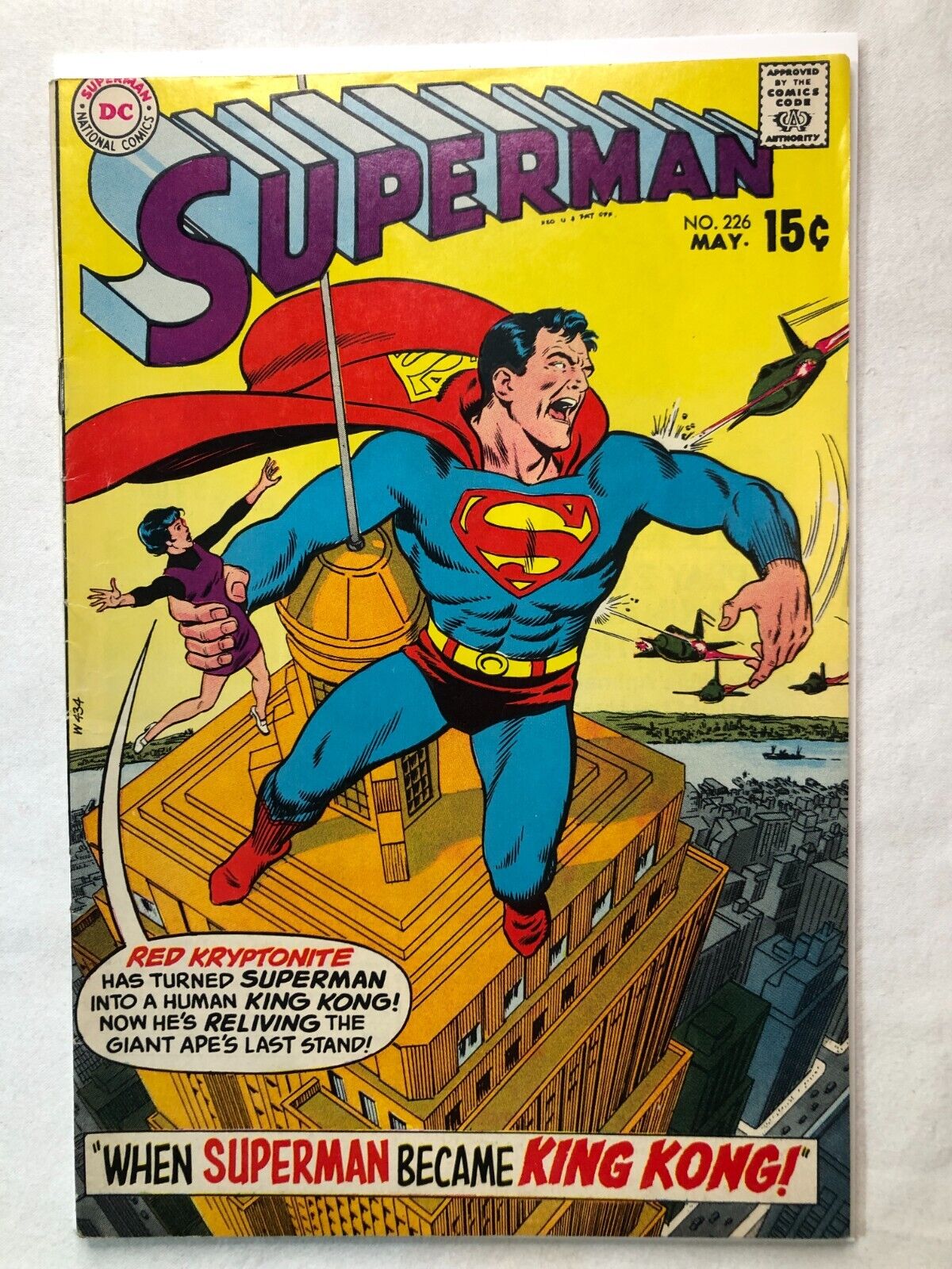 Superman 226 DC Comics Vintage May 1970 Nice Condition