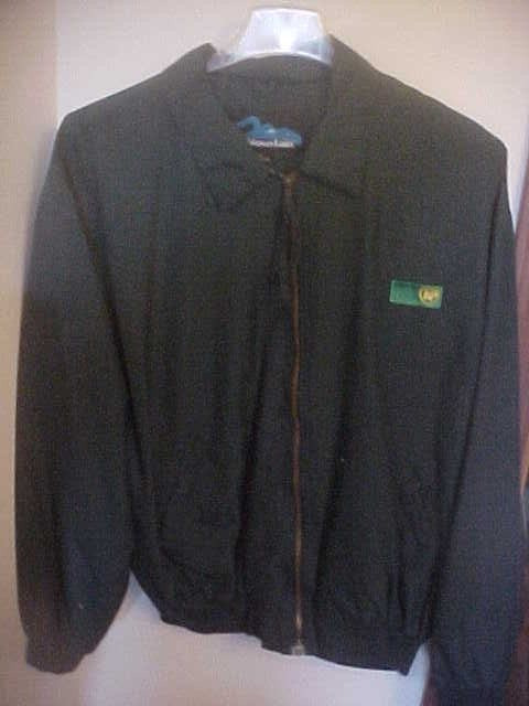 Vintage BP OIL COMPANY 2XL Forest Green Jacket