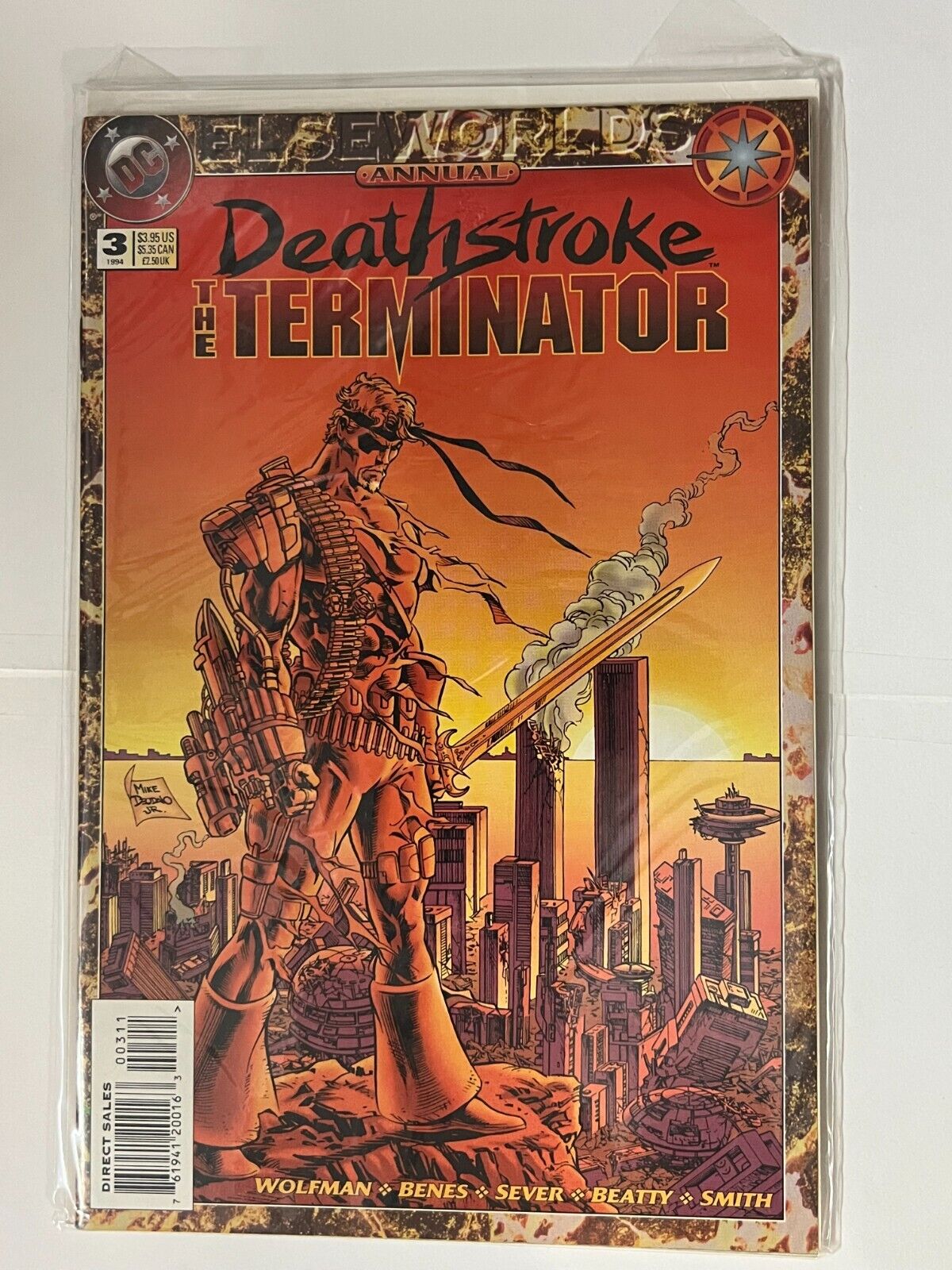 Deathstroke The Terminator Annual #3 DC Comics 1994 | Combined Shipping B&B