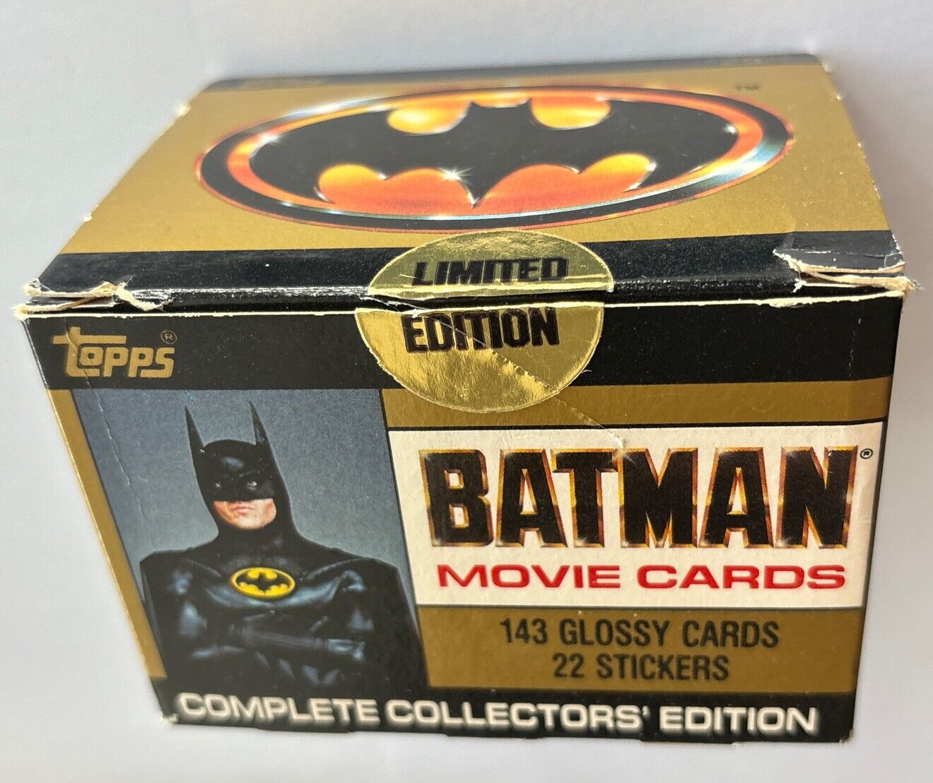 1989 Topps Batman Movie Cards - Glossy Collectors Edition - 143 Cards/22 Sticker