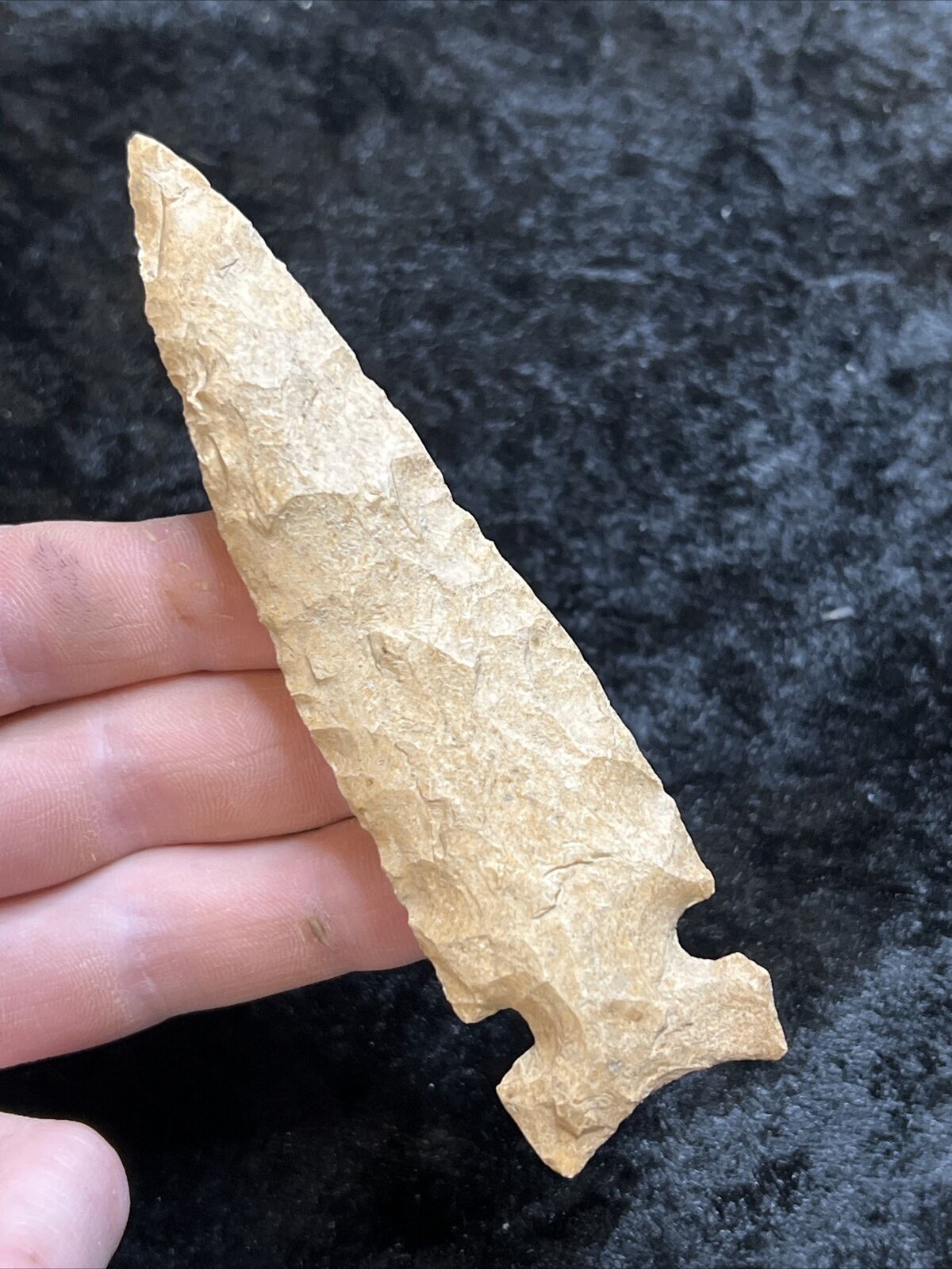 4 1/2” Grahams Cave Arrowhead Indian Artifact