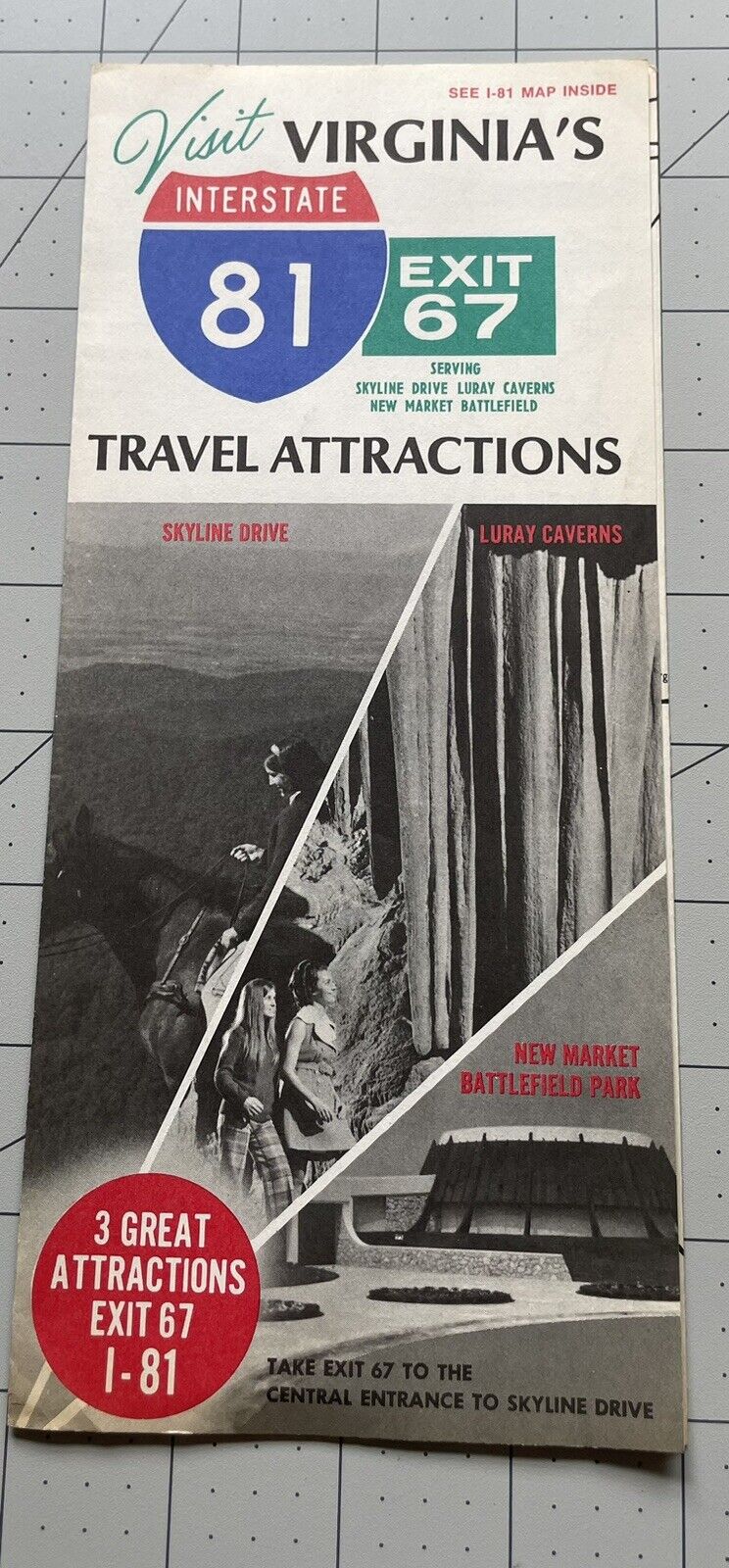 Vintage Travel Pamphlet Virginia