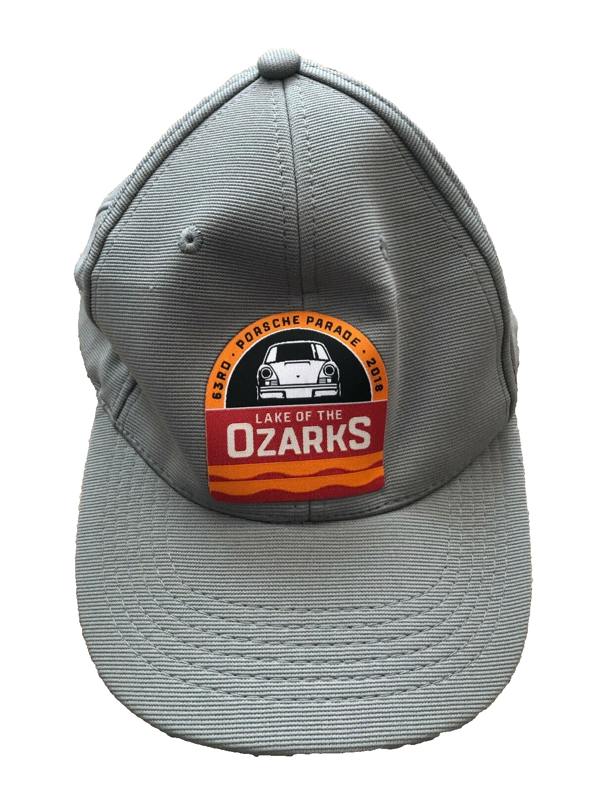 63rd Annual 2018 Porsche Parade Lake Of The Ozarks Hat Cap - Adjustable