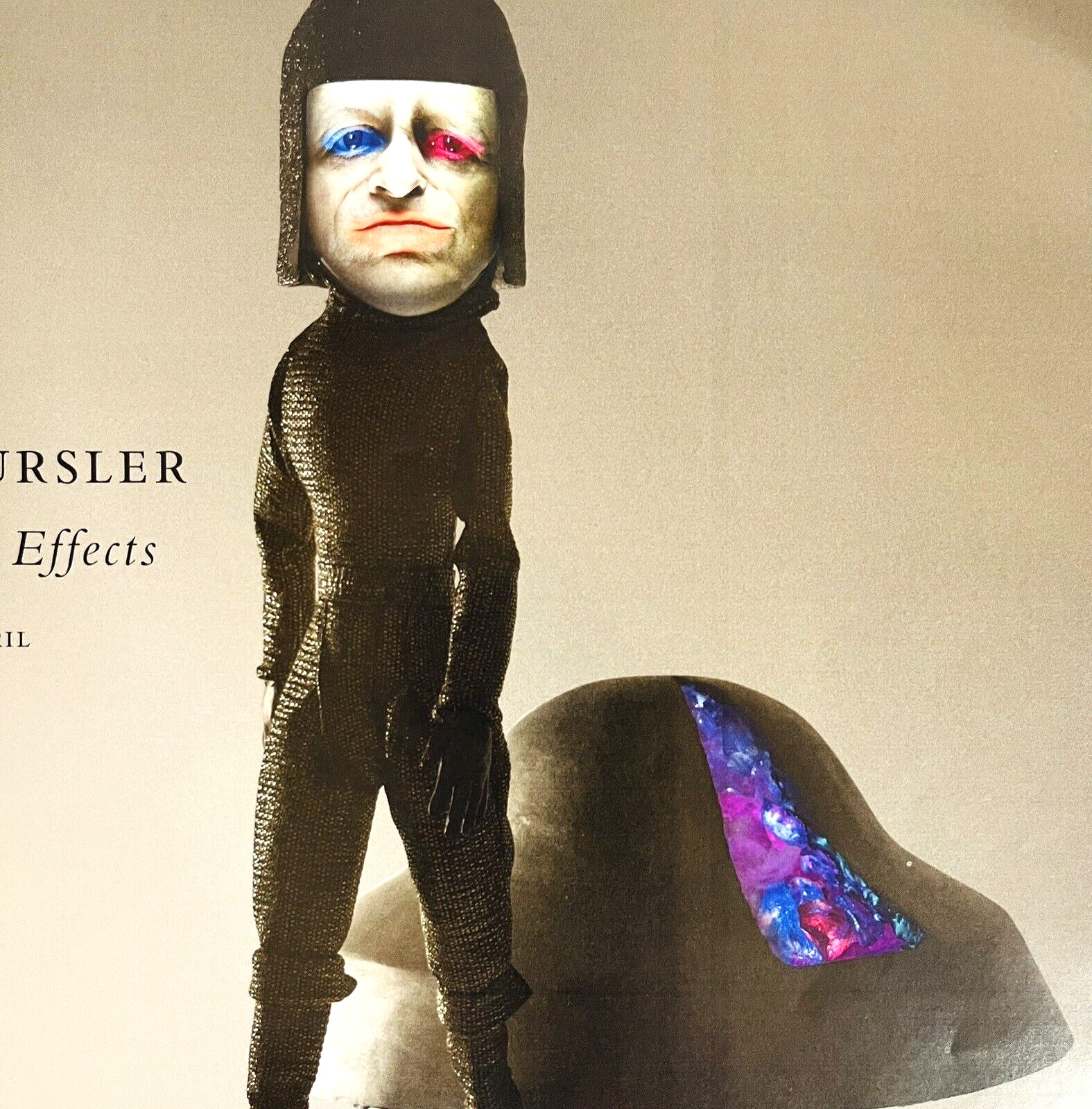 Tony Oursler Optics / Side Effects Art Gallery Advertisement Baldwin Gallery