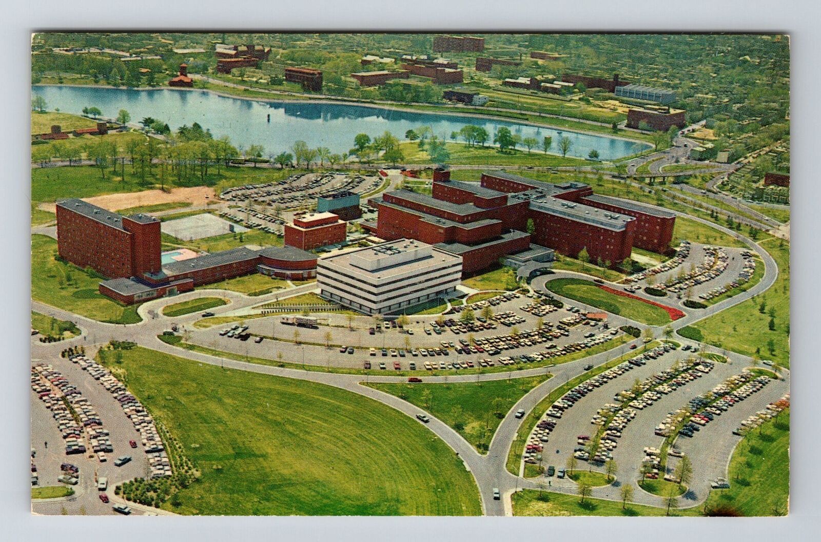 Washington DC-Washington Hospital Center, Vintage Postcard