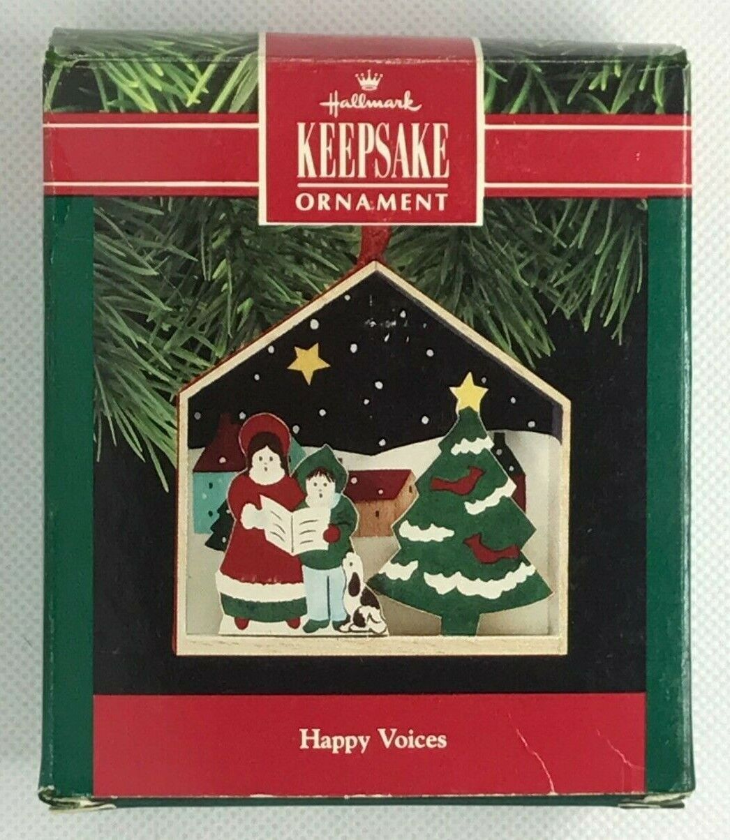 1990 Hallmark Keepsake Christmas Ornament Happy Voices