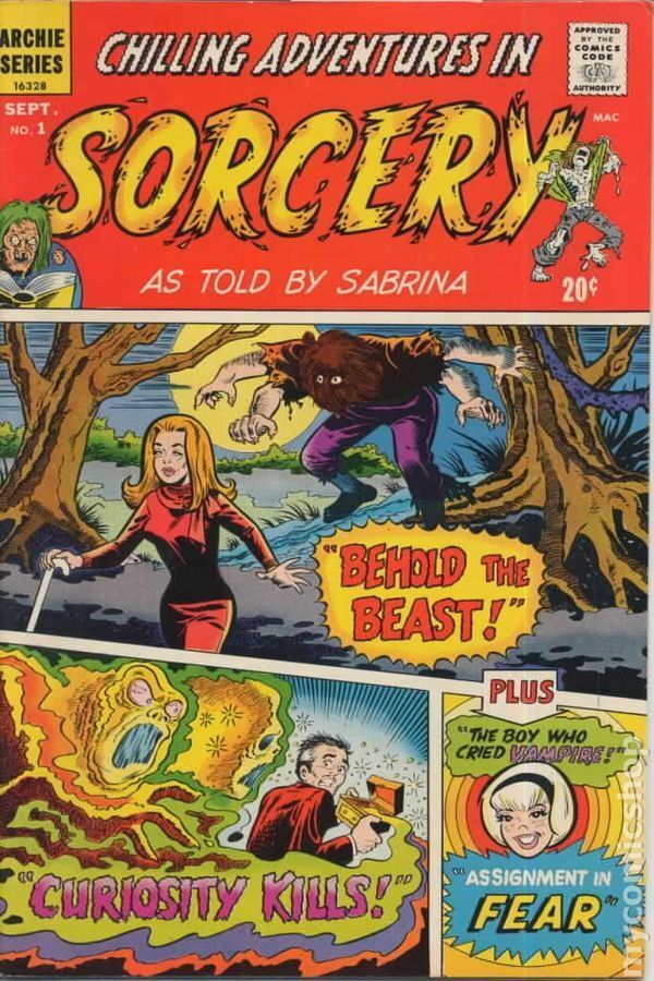 Chilling Adventures in Sorcery #1 VG 1972 Stock Image