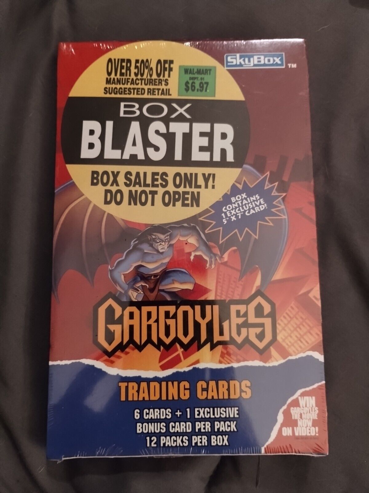 Gargoyles trading cards Skybox Booster box 12 packs