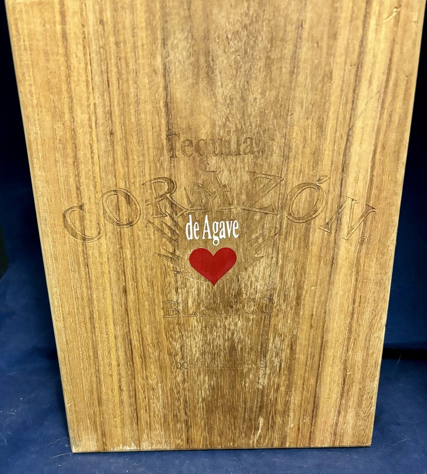 Corazon Tequila Wood Box