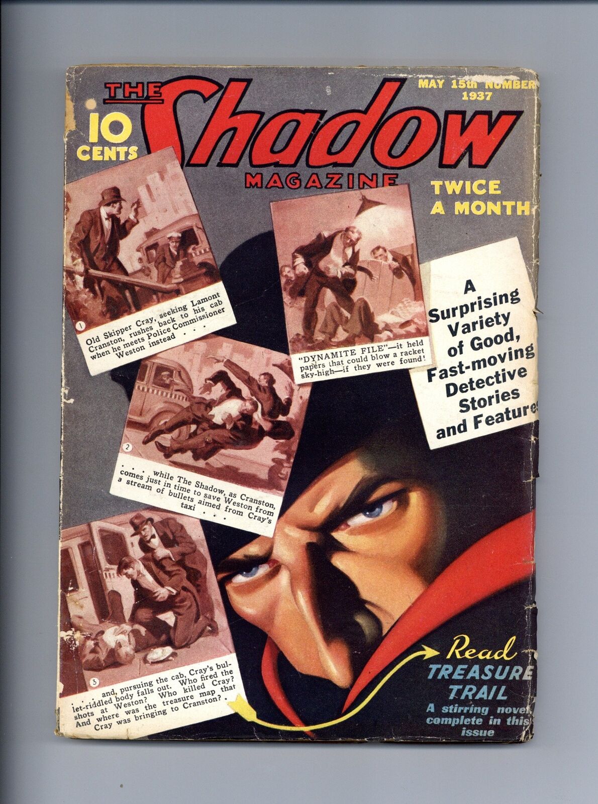 Shadow Pulp May 1937 Vol. 21 #6 VG