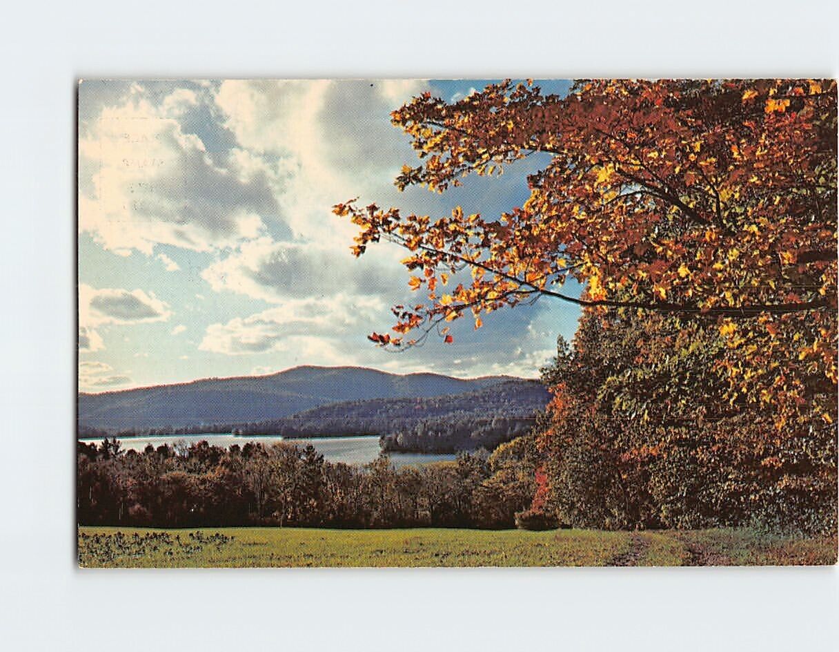 Postcard Lake Fairlee Vermont USA