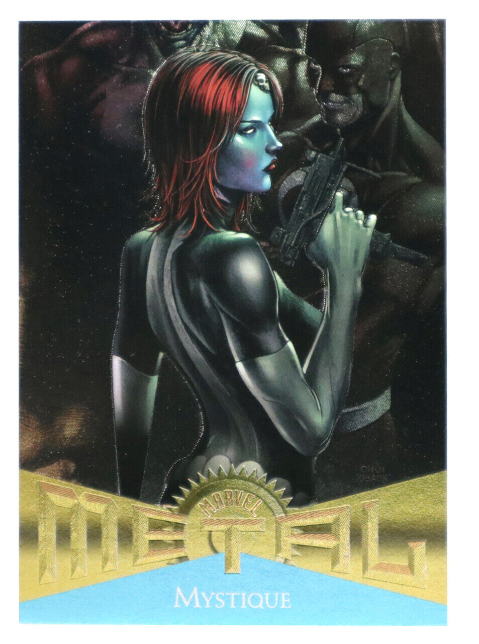 2013 Fleer Marvel Retro Mystique Metal Card #40 Foil Insert Upper Deck