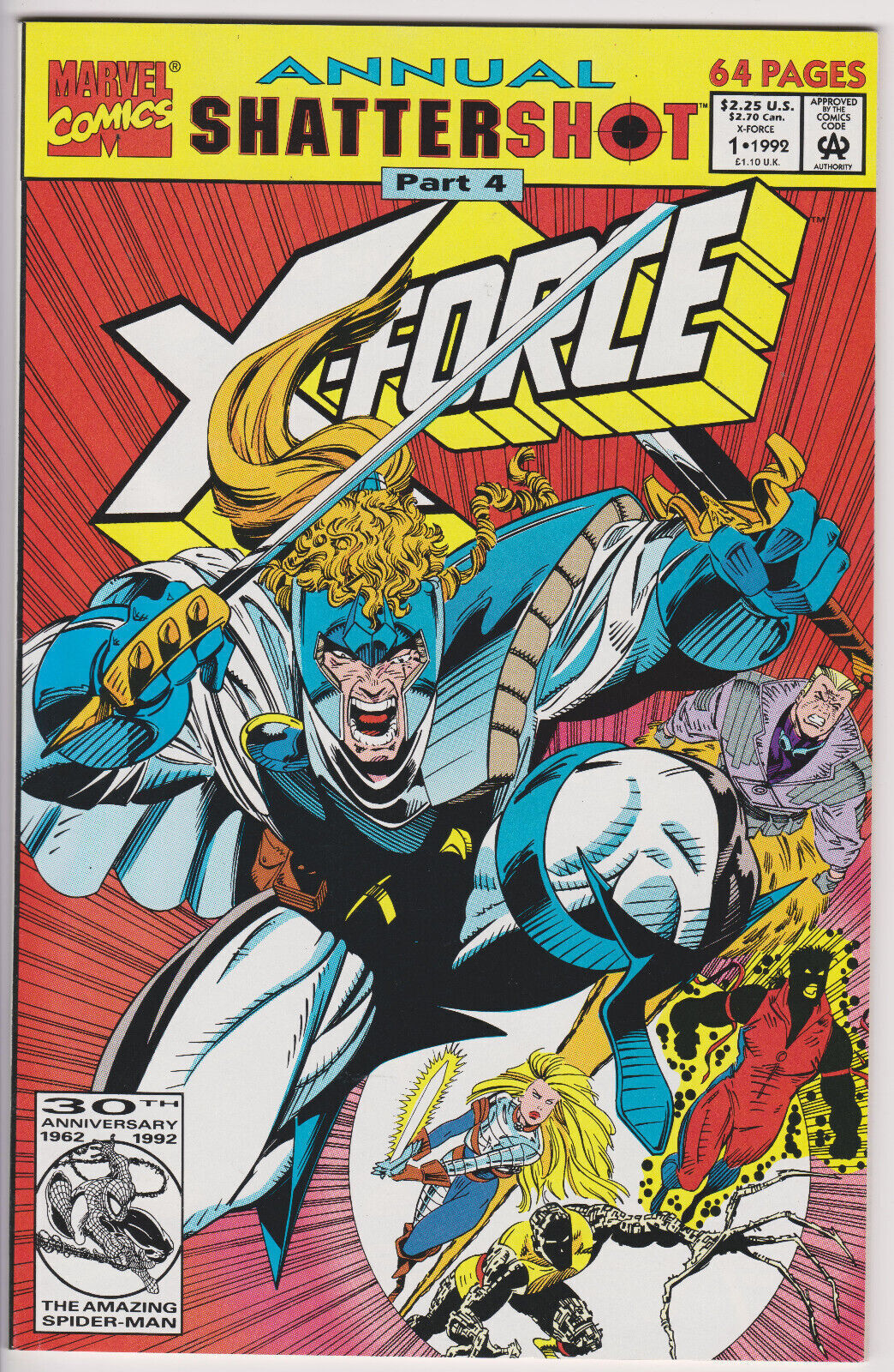 X-Force Annual #1 Vol. 1 (1991-2002) Marvel Comics, High Grade 