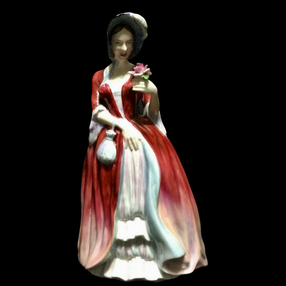 Rare Vintage Radnor Bone China Miss Prudence Figurine Made in England 7\