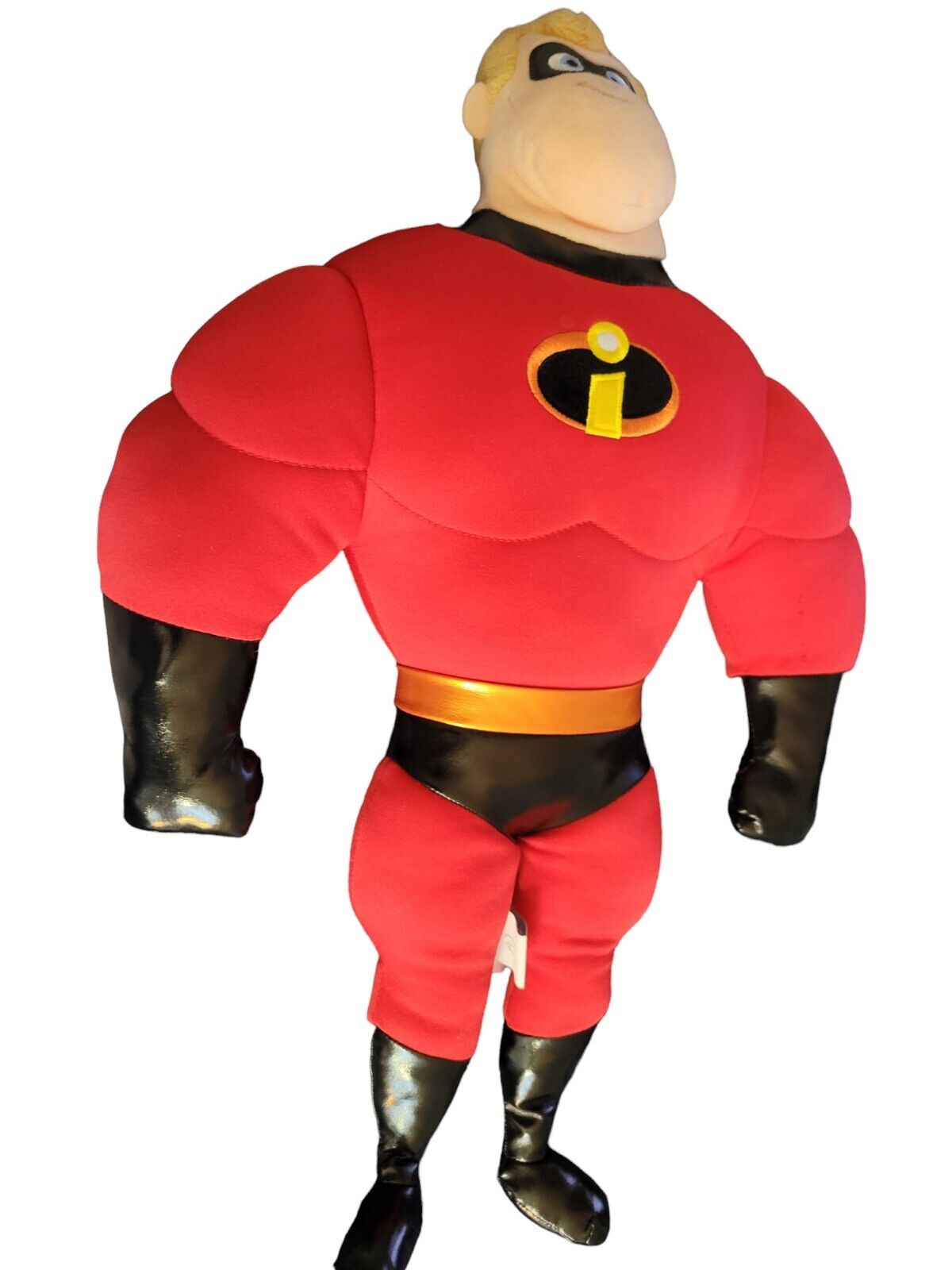 Disney Pixar The Incredibles Mr. Incredible Plush Stuffed Doll Action Figurine