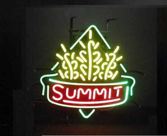 New Summit B Beer Bar Light Lamp Neon Sign 24\