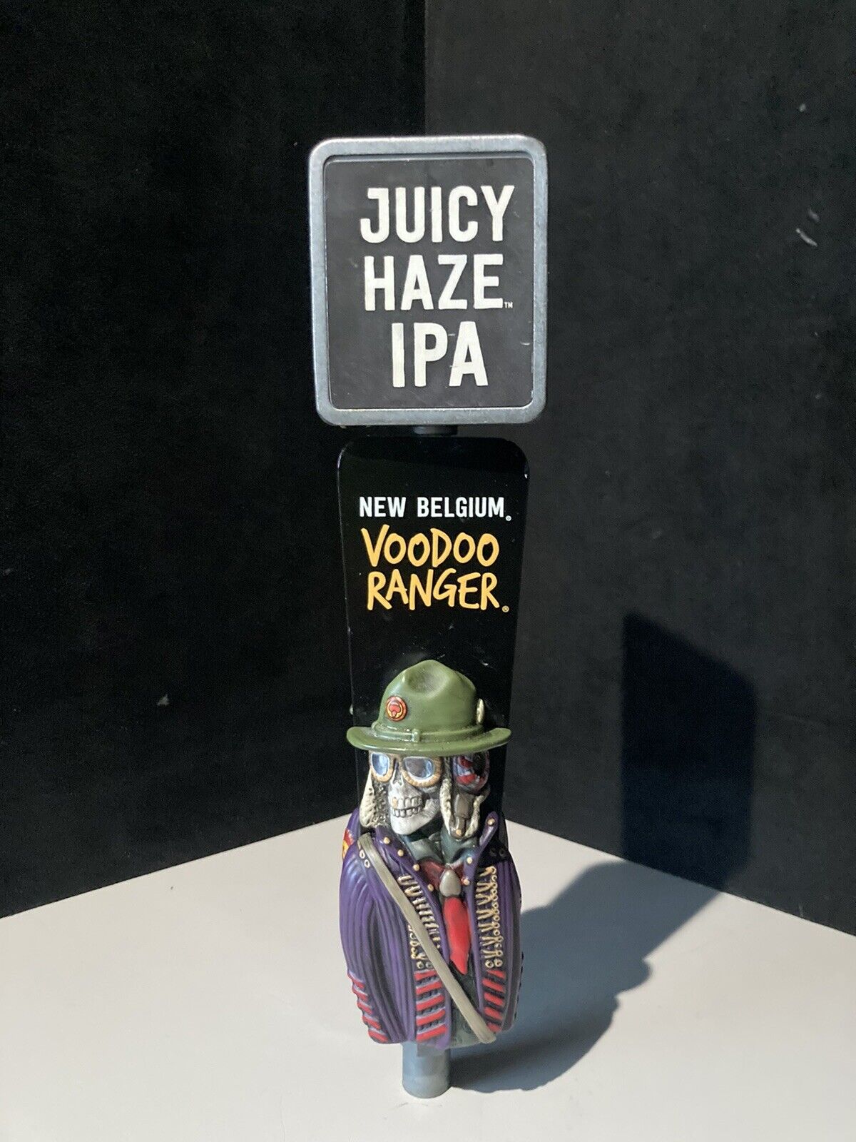 🔥New Belgium Brewing Voodoo Ranger Beer Tap Handle Lot Fat Tire Voo Doo Ranger